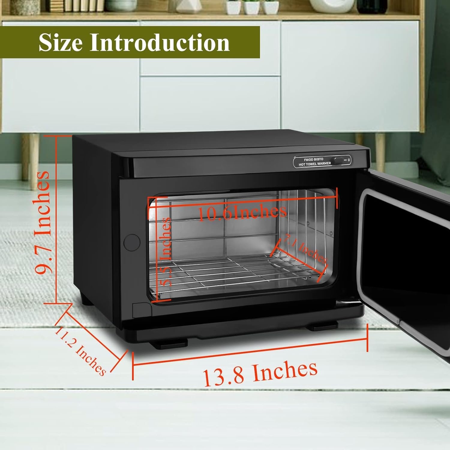 Professional 8L Towel Warmer Cabinet for Spa and Salon