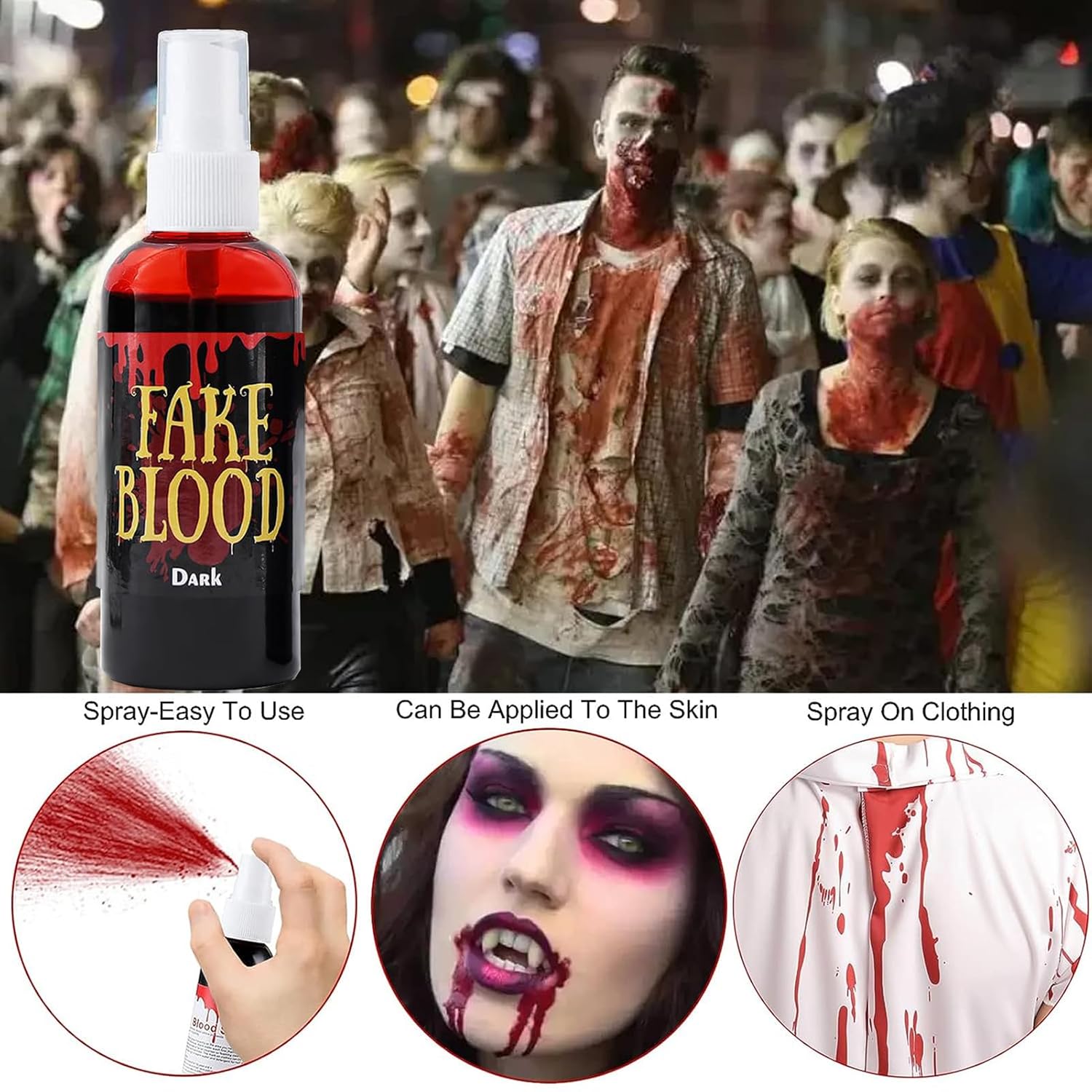 Halloween Fake Blood Spray for Costume and Props 21 oz
