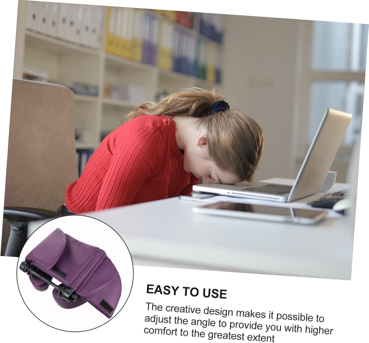 DOITOOL Comfort Nap Pillow for Desk and Massage