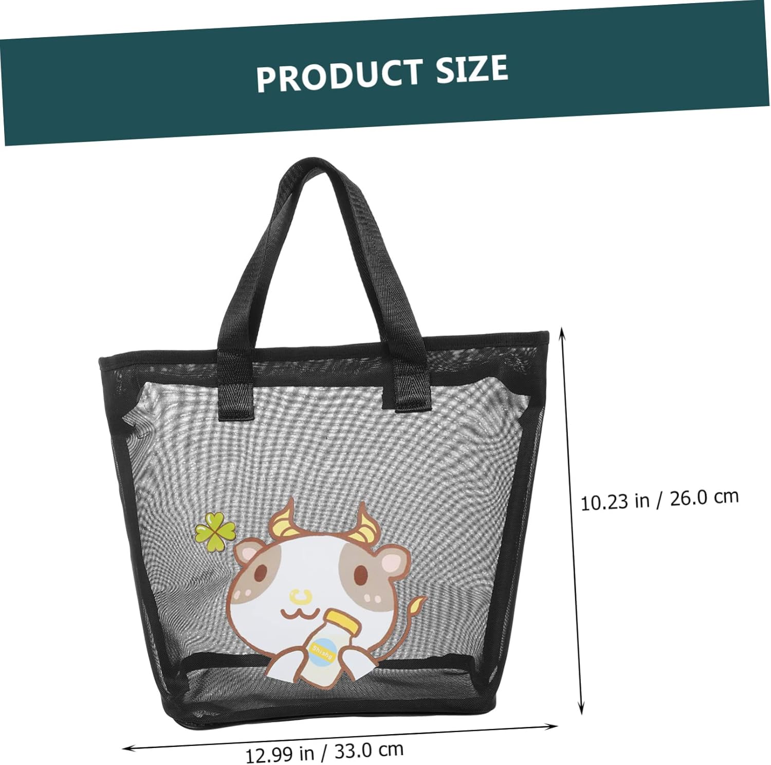 HOOTNEE Portable Mesh Toiletry Bag for Travel and Home Use