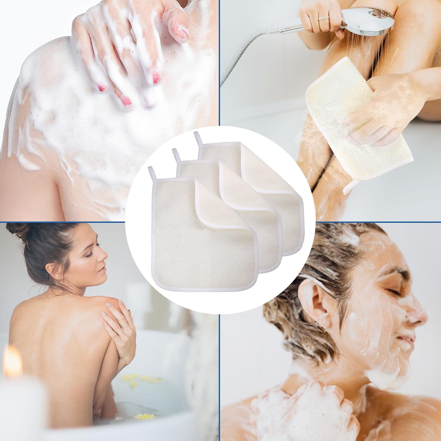 GigaGround Exfoliating Washcloth 3 Pack 1