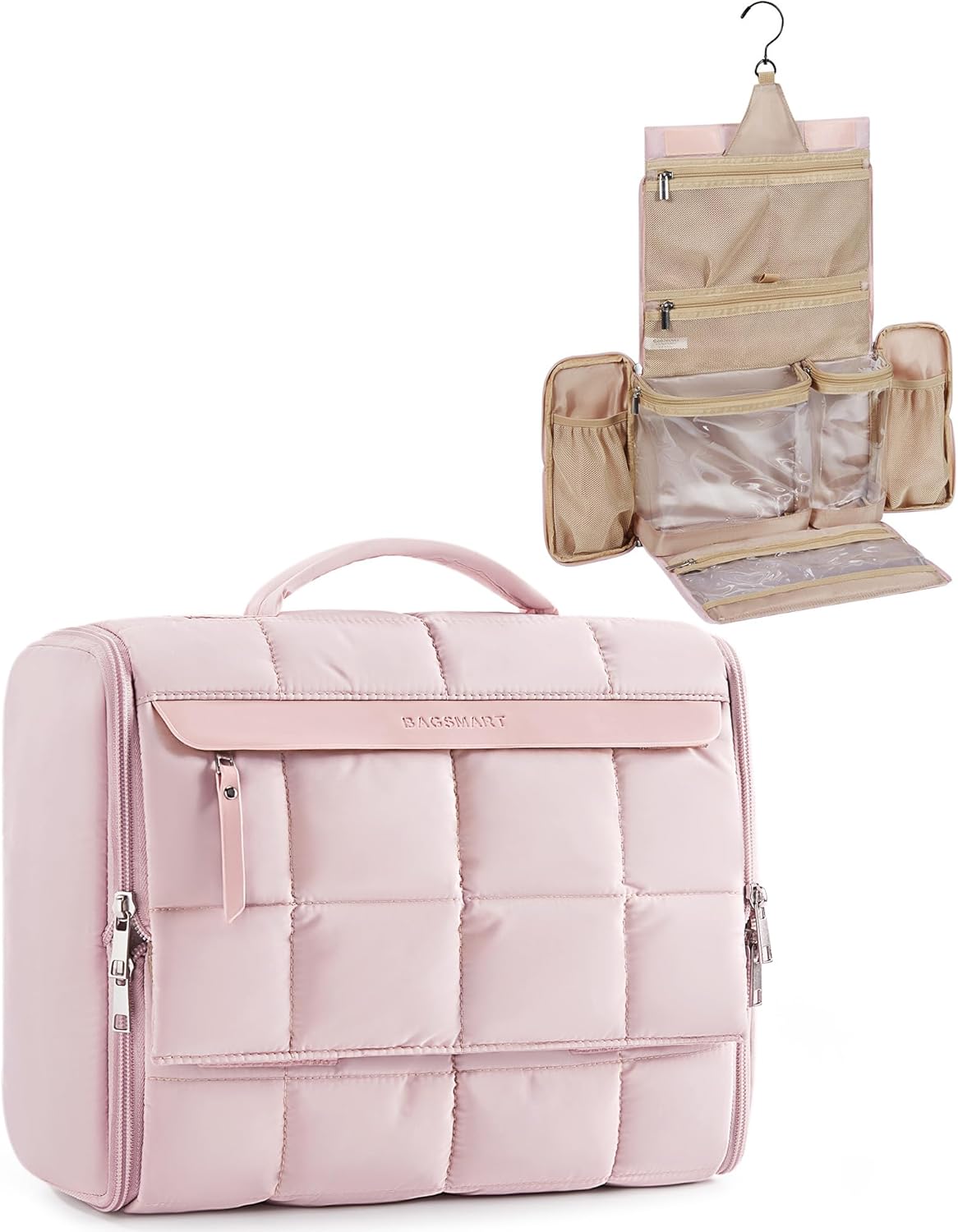 BAGSMART Extra Large Hanging Toiletry Bag for Women