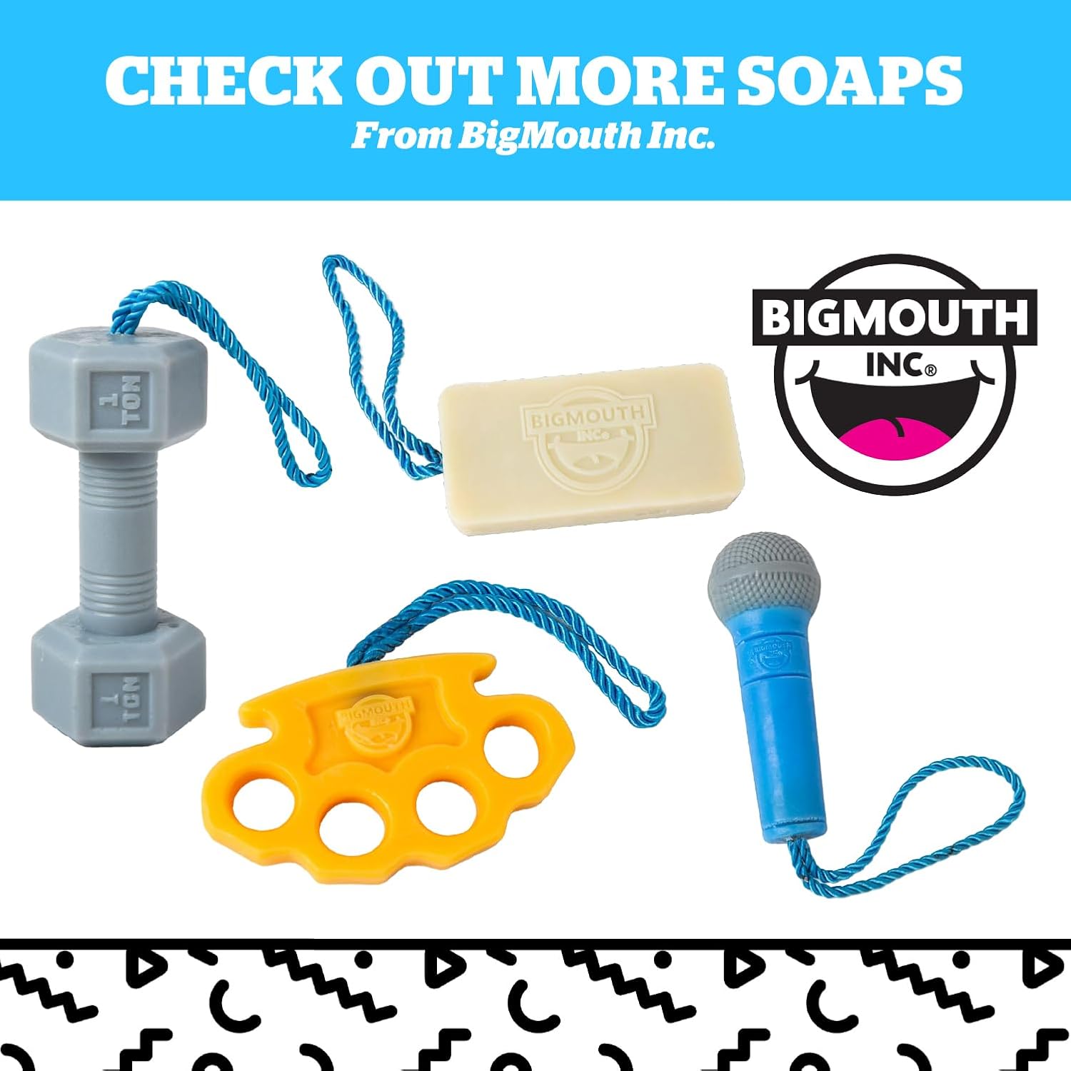 BigMouth Inc Flamingo Soap on Rope 1