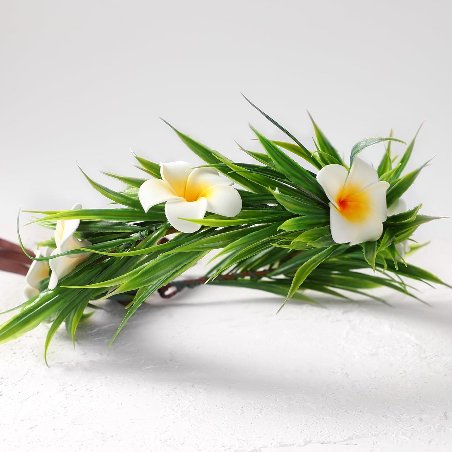 Hawaiian Flower Hair Clips - 3 Pcs Set for Women Girls