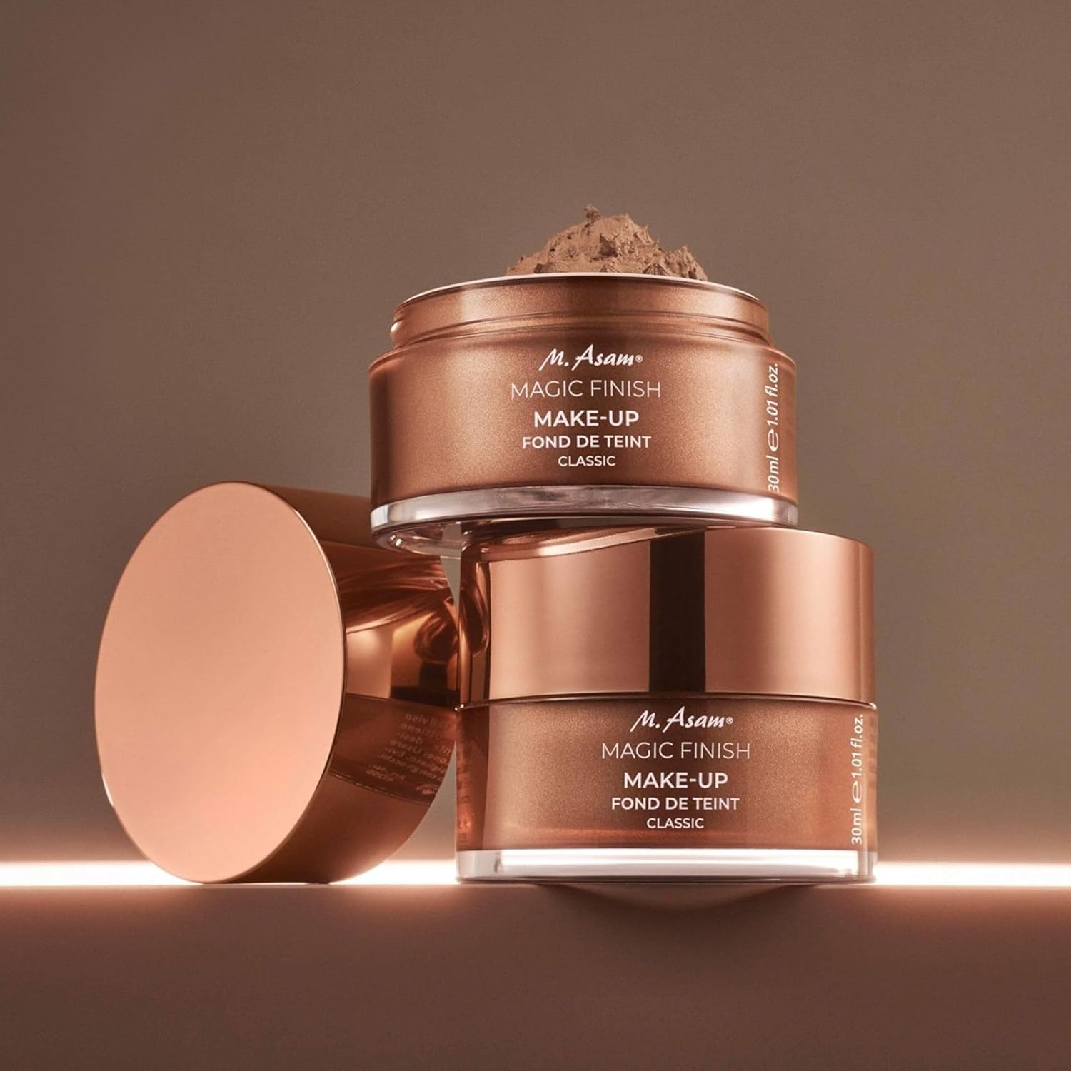 M Asam Magic Finish Make-Up Mousse 4in1 - Vegan Foundation