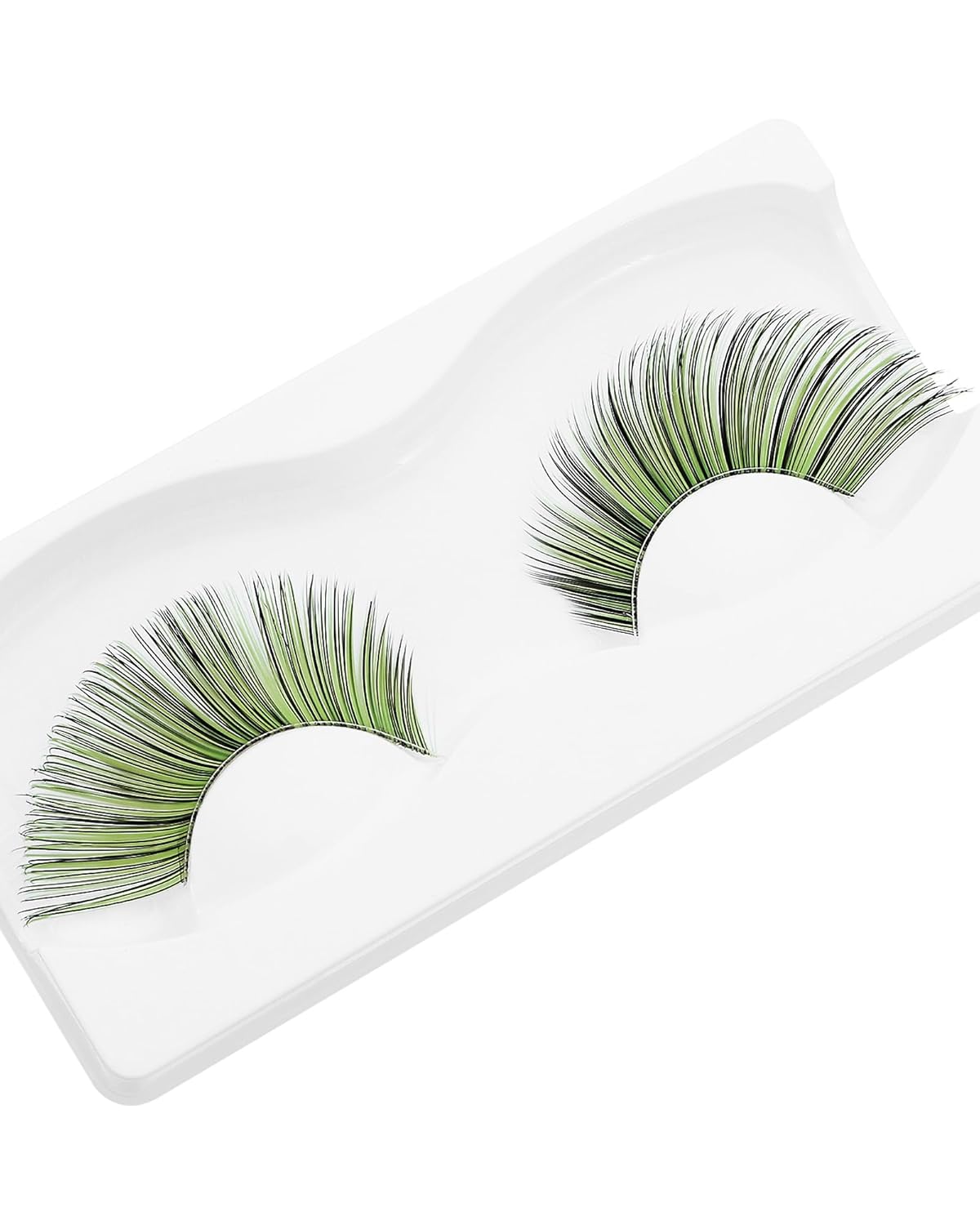 Outopen Green Halloween 22mm False Lashes