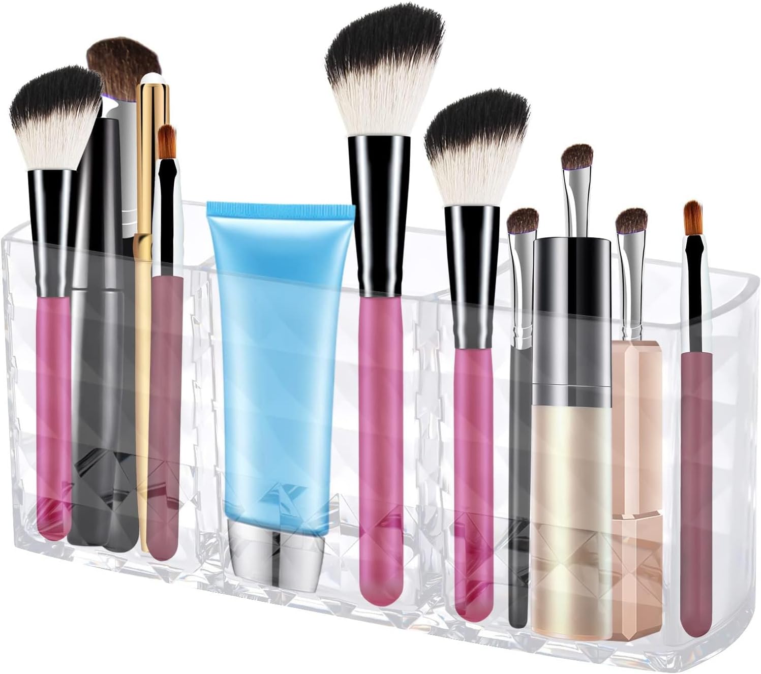 Large Capacity Makeup Storage Organizer for Vanity Countertop