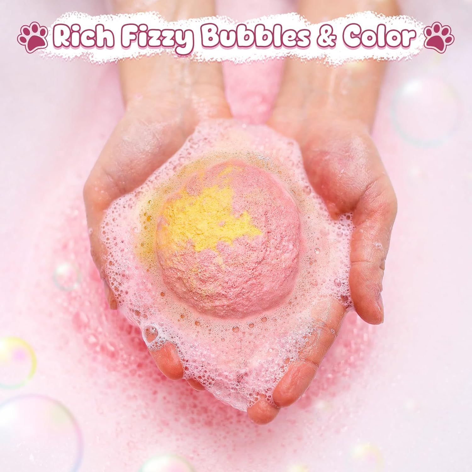 Toylink Kids Bath Bombs with Surprise Inside 12 Pack