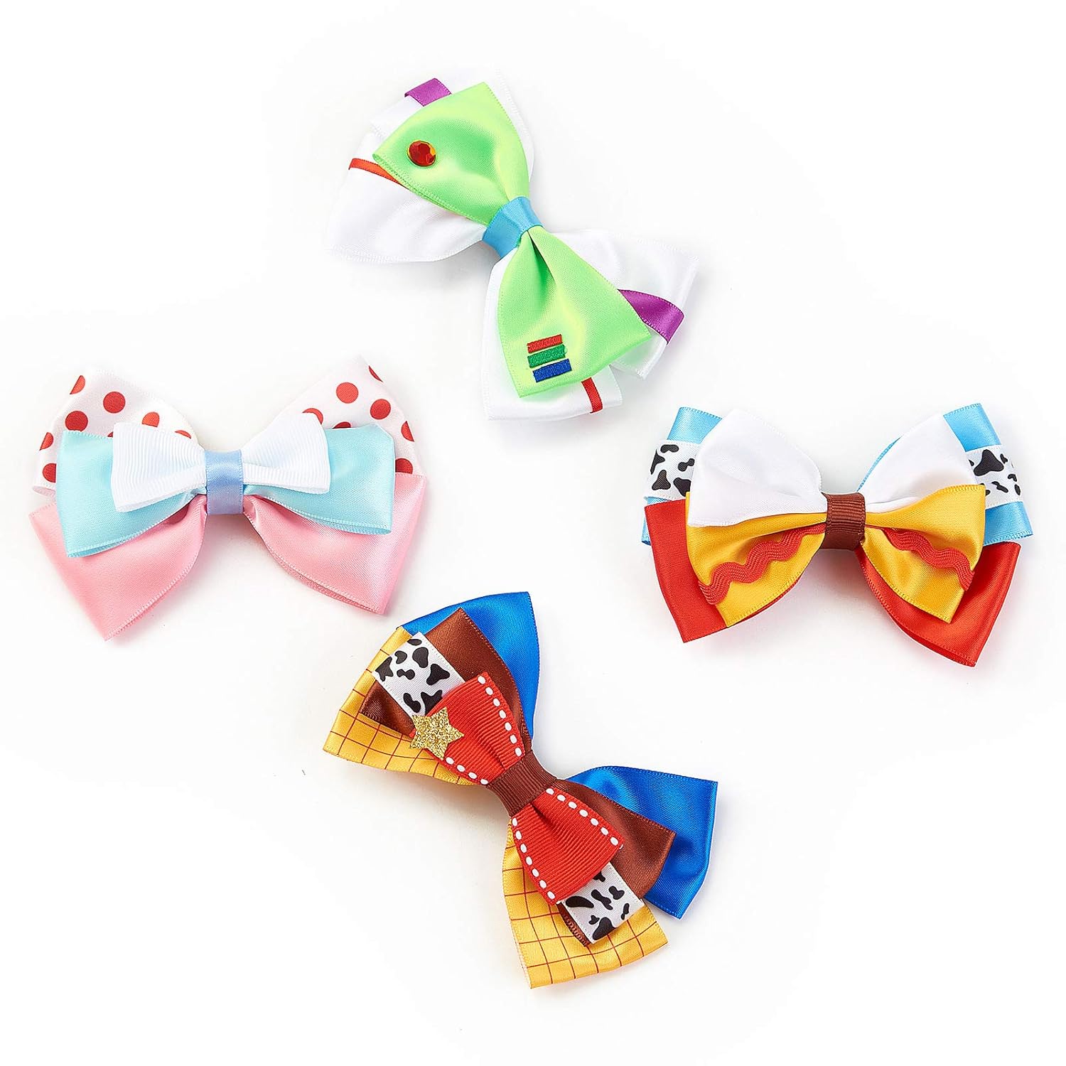 JiaDuo 4pcs Cartoon Hair Clips for Girls and Women