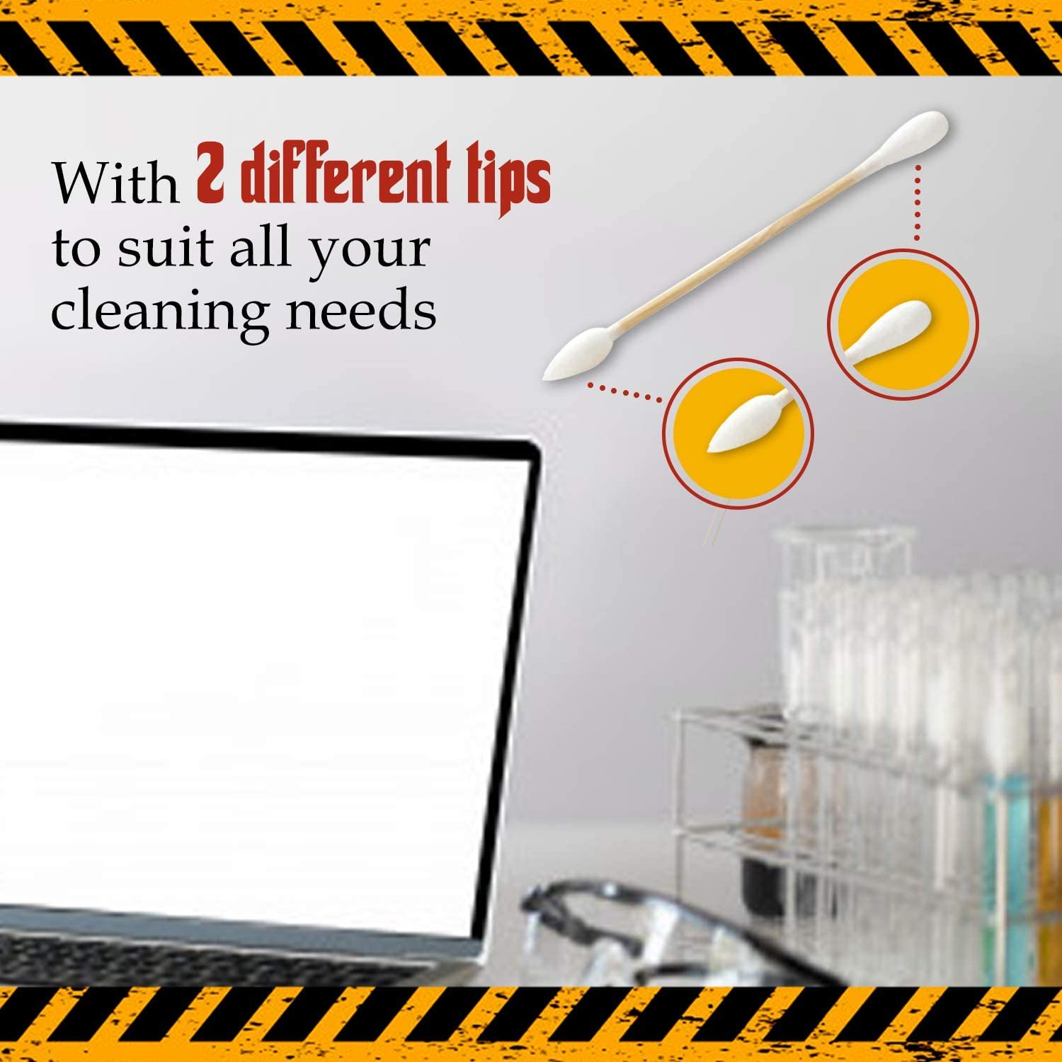 Glob Mops XL Cotton Swabs 20 - Extra Absorbent