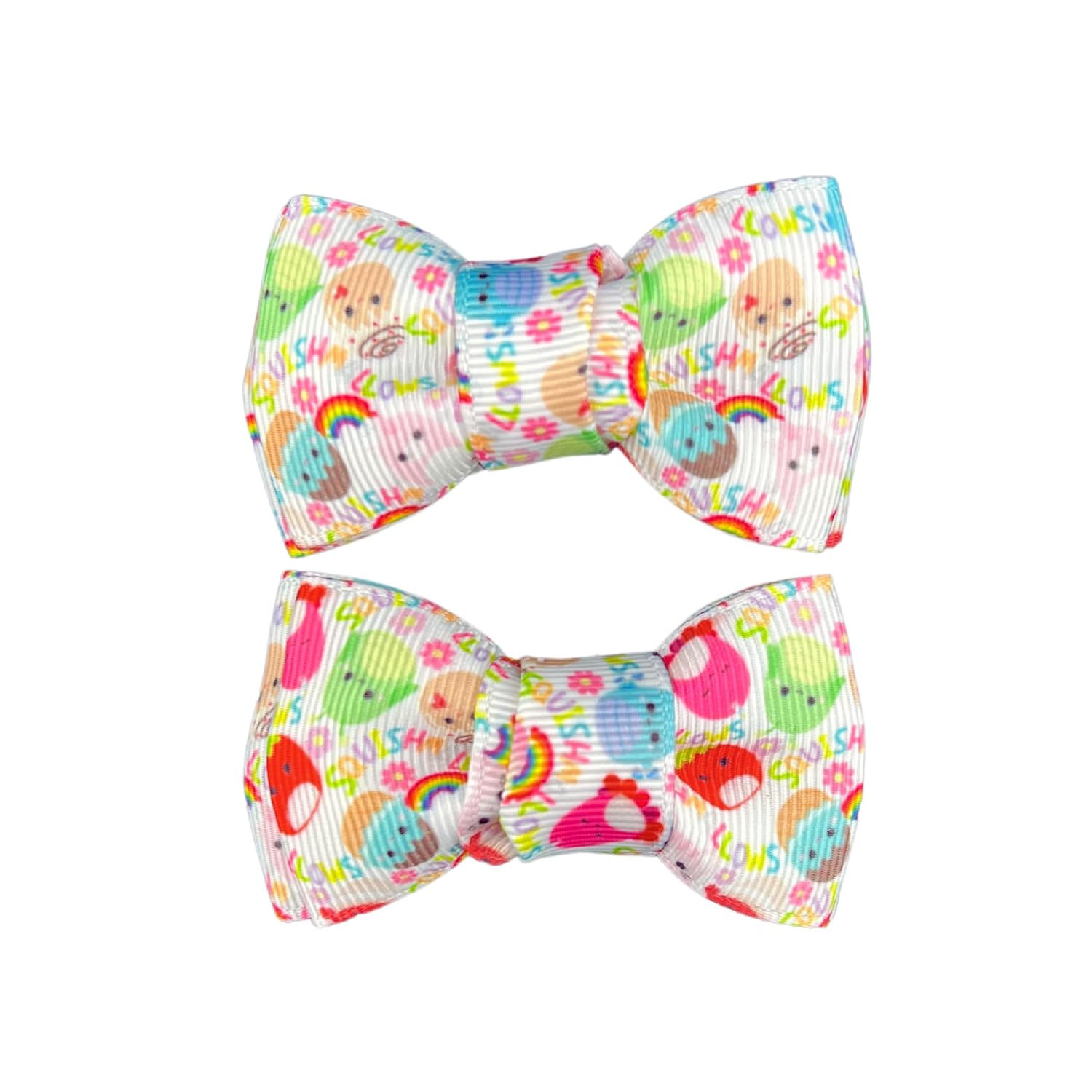 Handmade Soft Toys Hair Bows for Girls 3 PCS Set