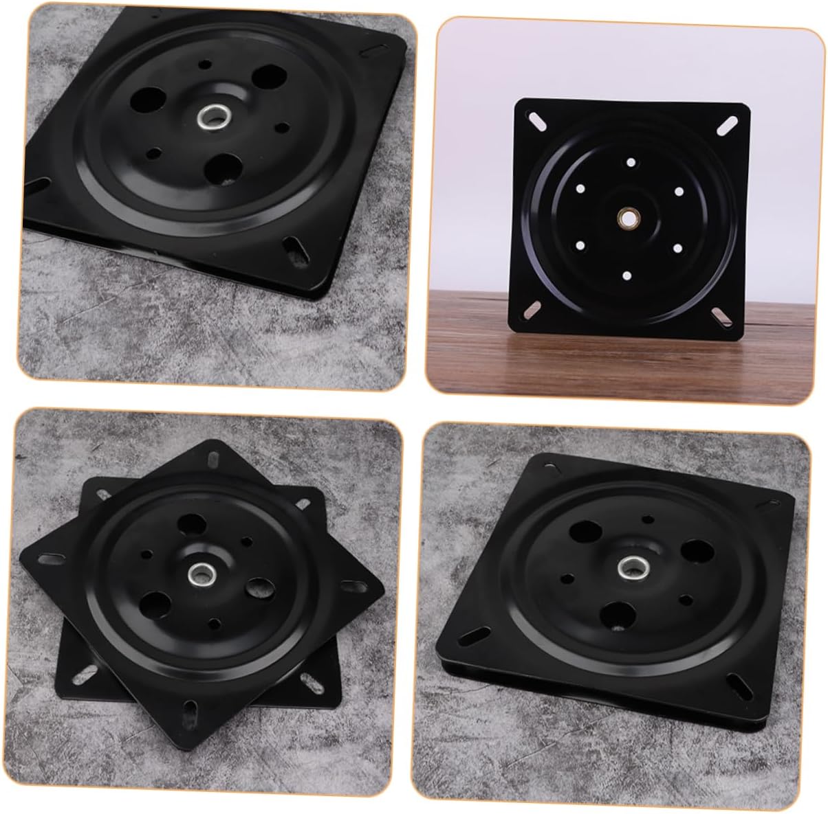 Sturdy 360 Degree Bar Stool Swivel Plate for Recliner and Office Chair