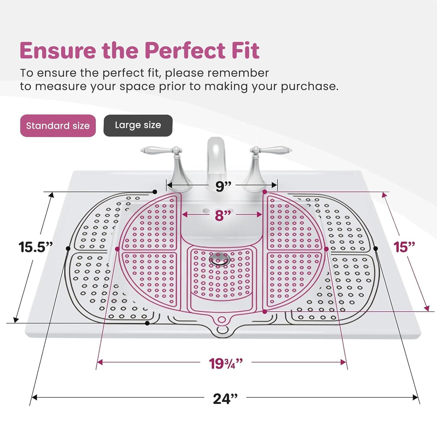 Sink Topper Foldable Sink Cover - Heat Resistant 1
