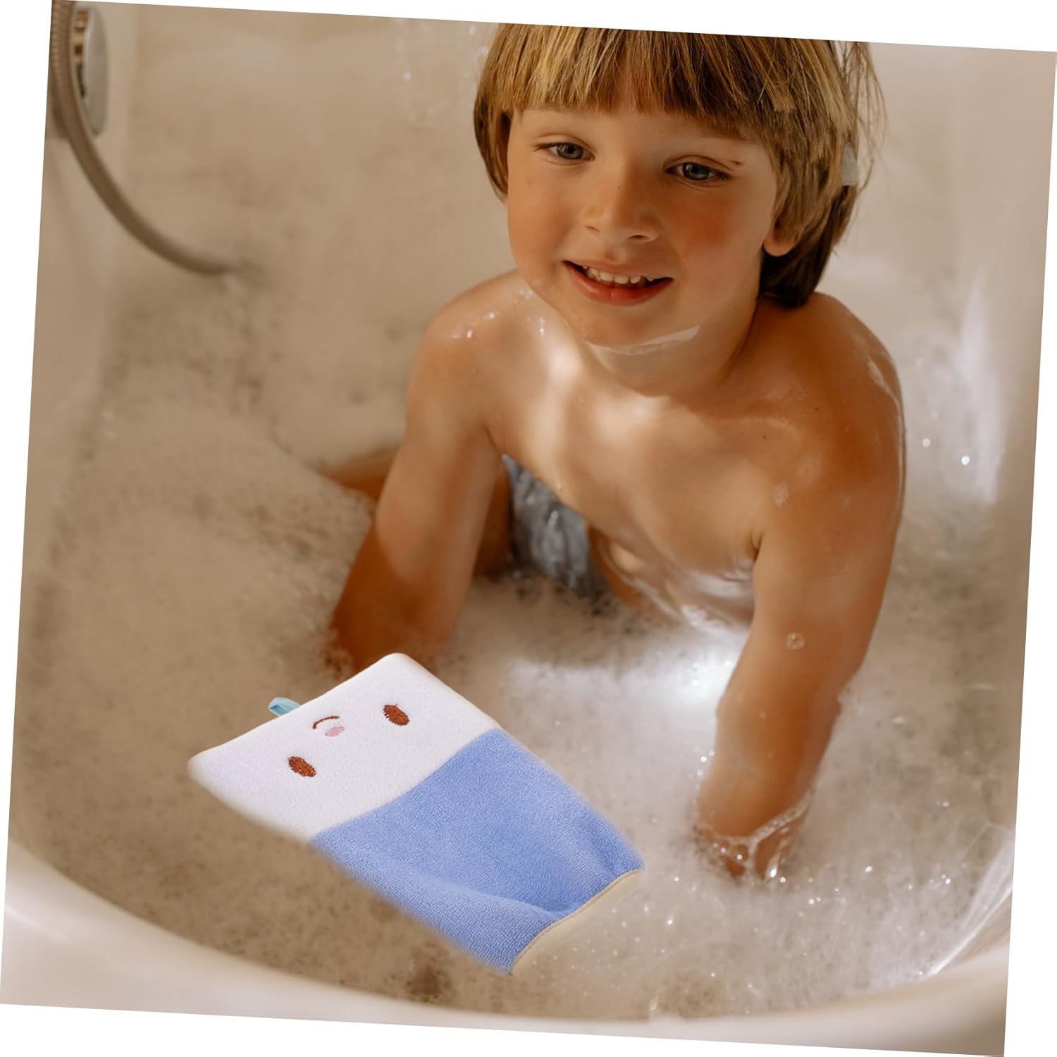 JOINPAYA Dual Sided Bath Mitt for Exfoliation and Cleansing