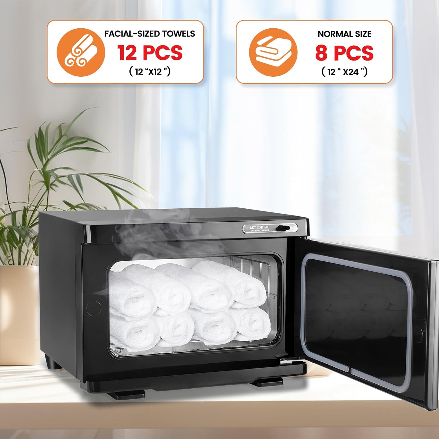 LKT COBTAC Hot Towel Warmer with 8L Capacity