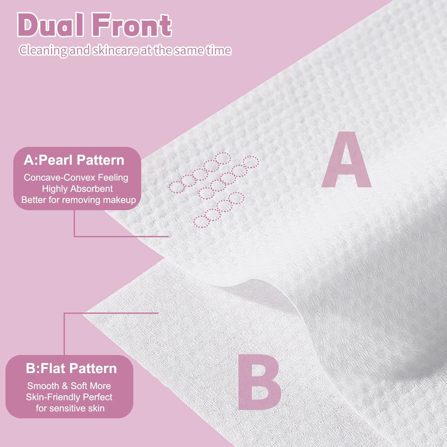 Hsxfl Disposable Face Towel 100 Count 4 Pack