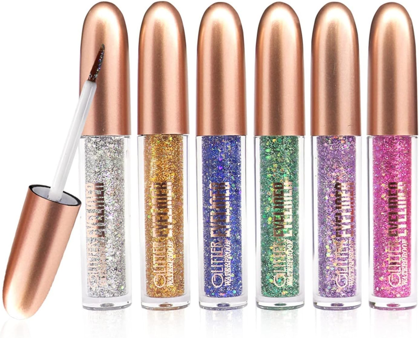 Glitter Liquid Eyeliner for Halloween Costume