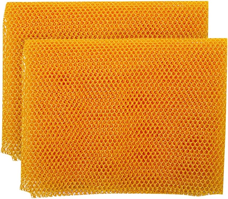 GSHLLO 2 Pcs Nylon Bathing Net Exfoliating Sponge