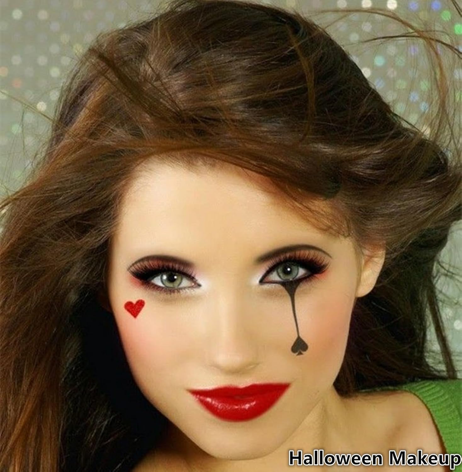 Go Ho Heart Shape Red Liquid Eyeliner Stamp