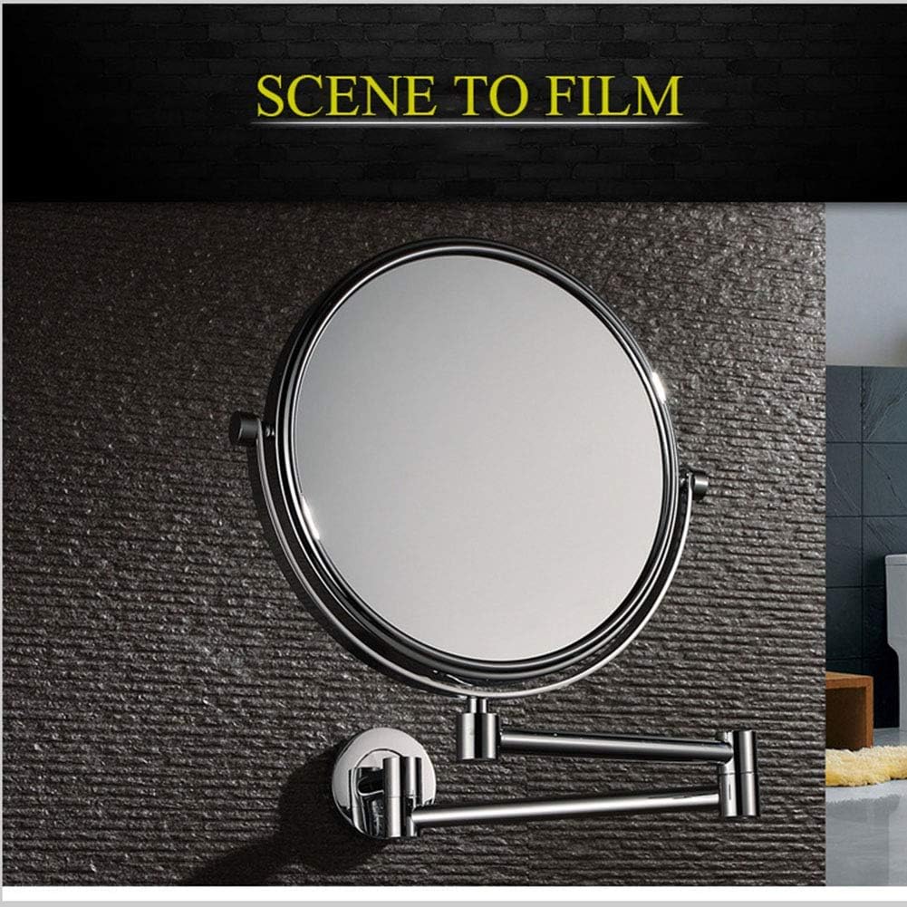DEIHGE 8-Inch Wall Makeup Mirror with Magnification