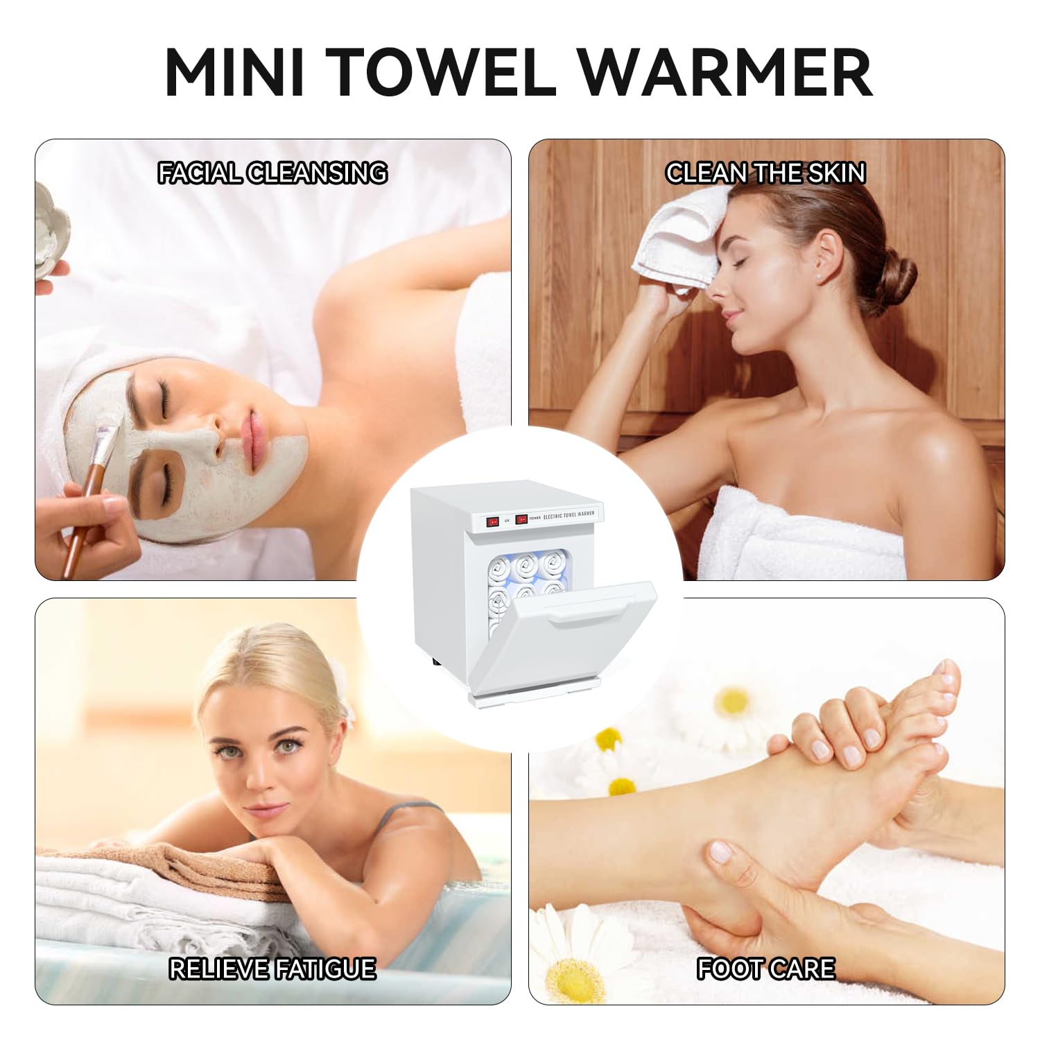 HYTOBP Hot Towel Warmer 5L White