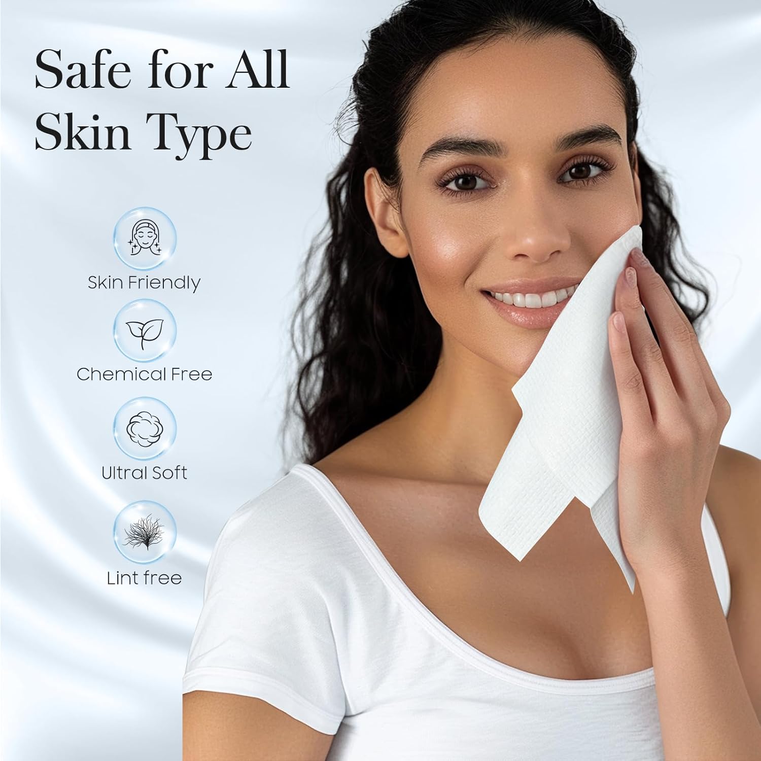 FYGRIP 200 Count XL Face Towels 10 x 12
