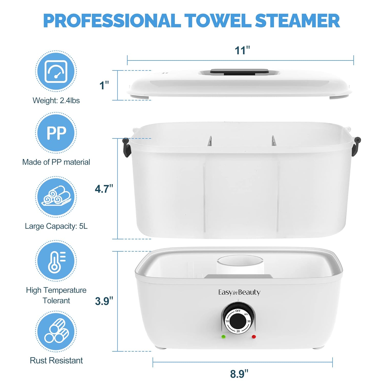 EasyinBeauty Hot Towel Warmer with 16 Towel Capacity