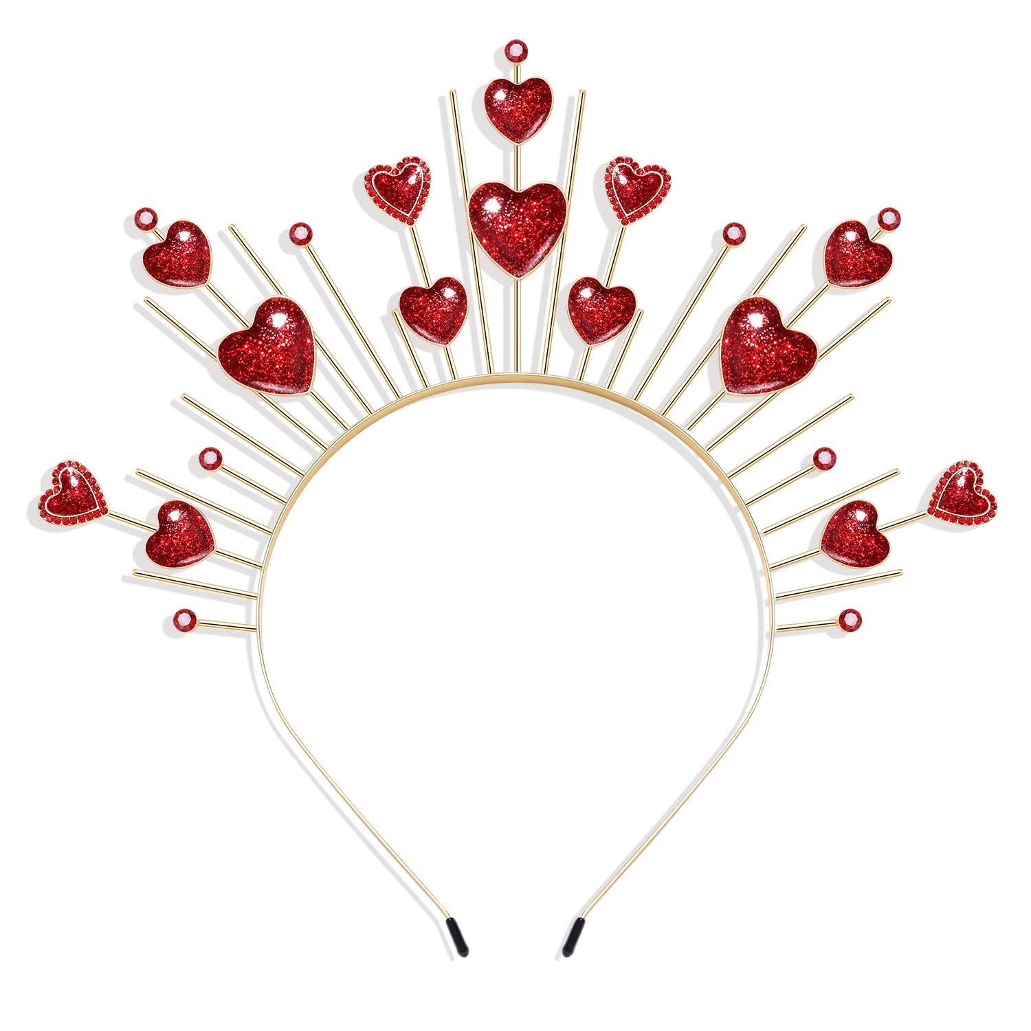 Valentines Day Heart Headband for Women Girls