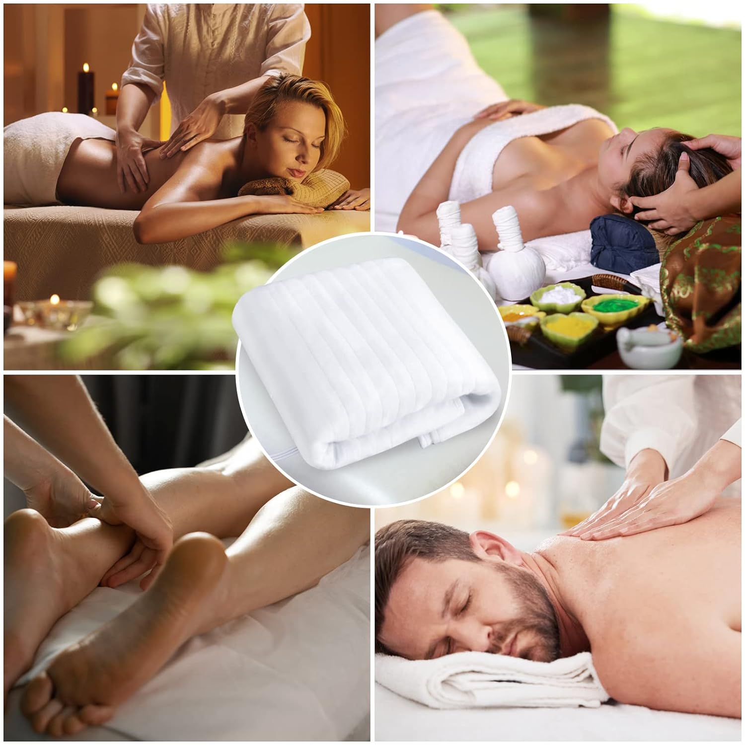 YOSHI KO Massage Table Warmer Pads with 9 Heat Settings