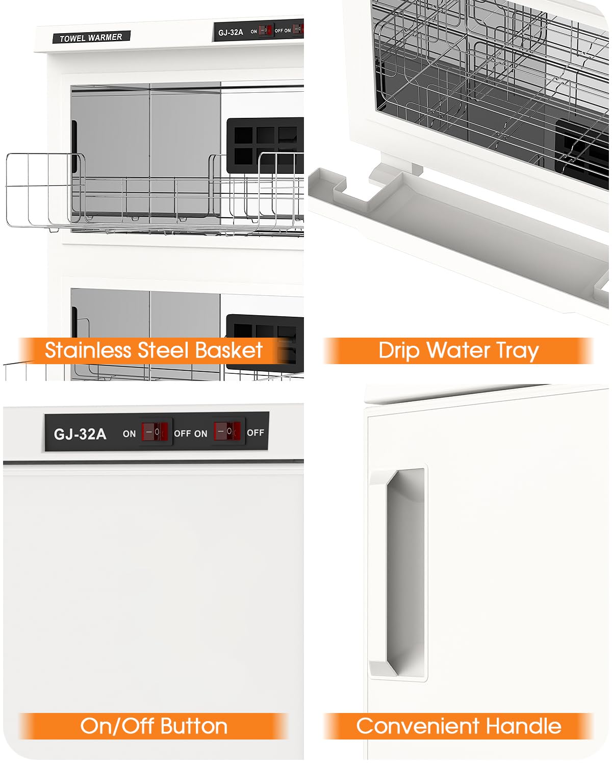 32L Hot Towel Warmer Cabinet for Spa Salon