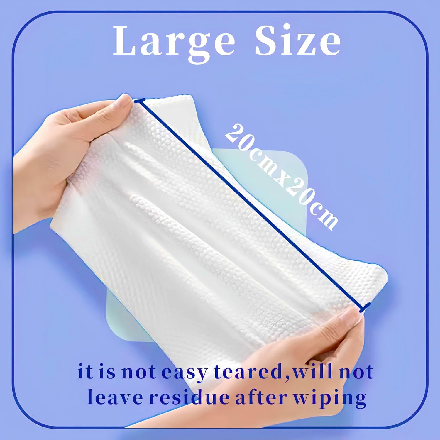 KeeiZoes 300 Count Disposable Face Towels