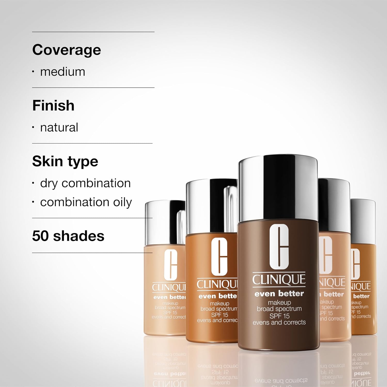 Clinique Even Better Makeup Foundation SPF 15 Medium Coverage