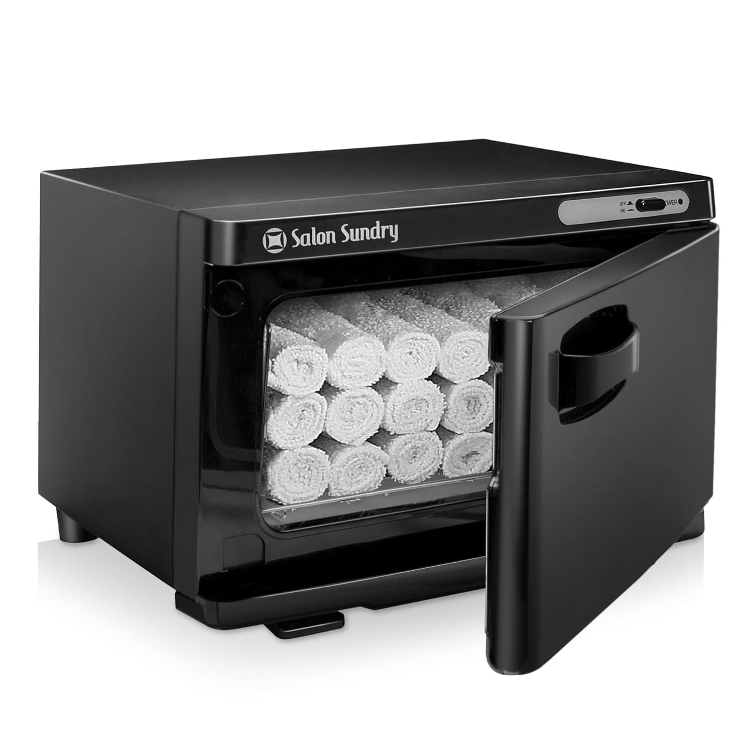 Salon Sundry Hot Towel Warmer Cabinet - Black