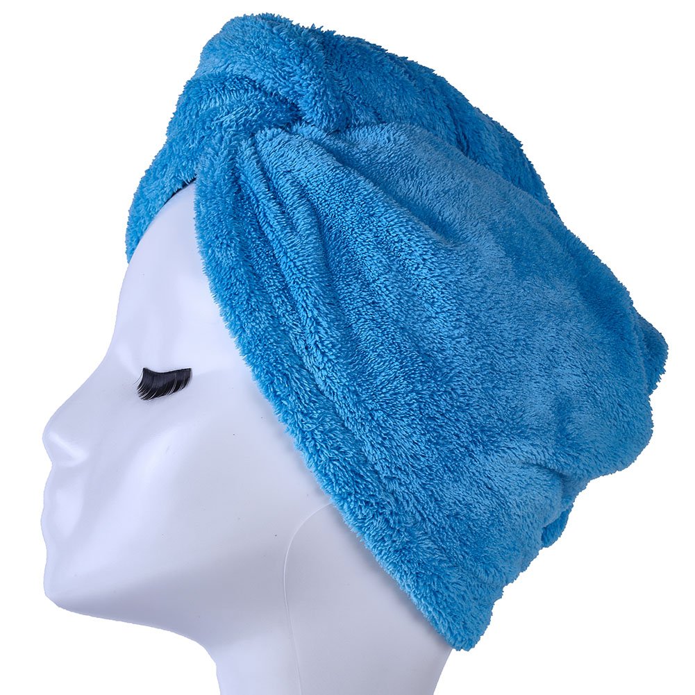 YYXR Microfiber Hair Towel Wrap - Quick Drying and Super Absorbent