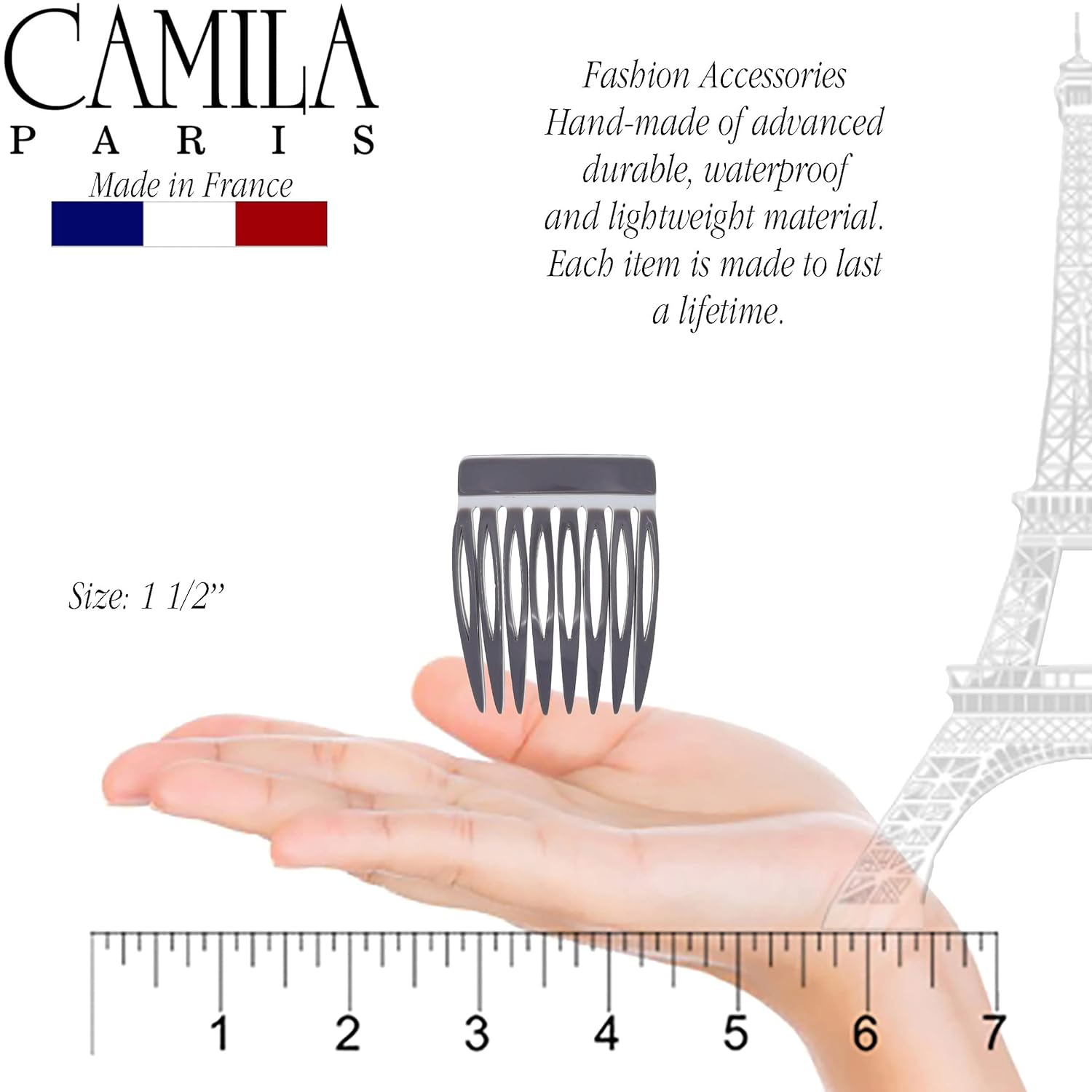 Camila Paris CP3350 15 Inch French Twist Hair Comb Set