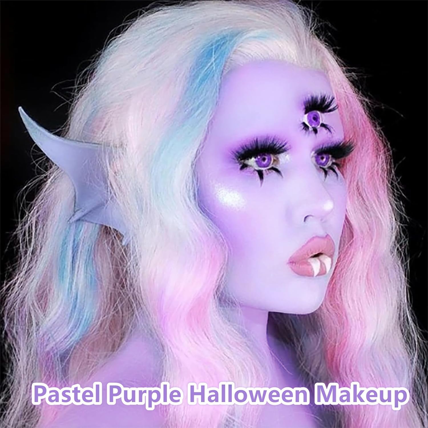 Go Ho Pastel Purple Waterproof Face Paint Stick