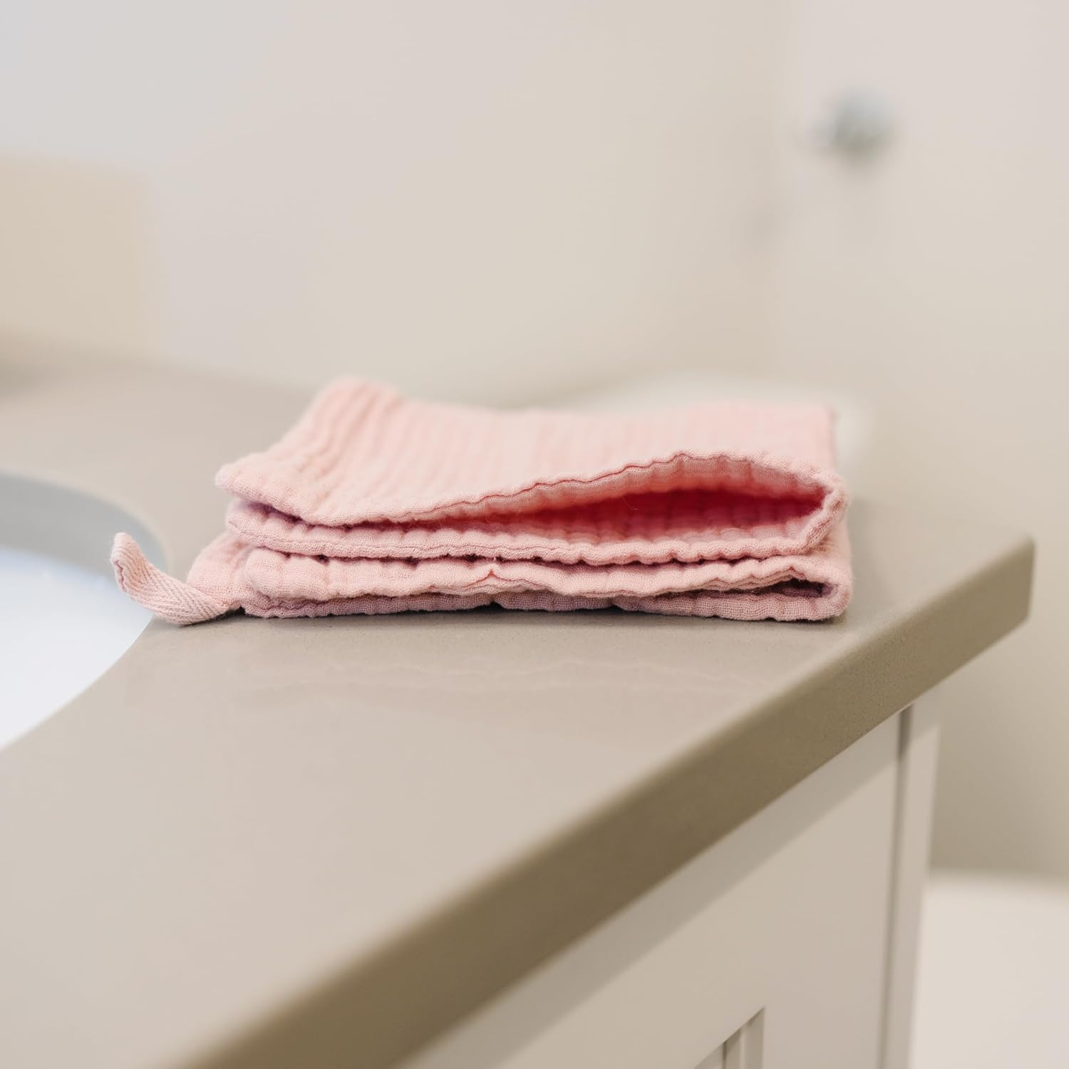 Konssy 7-Pack Soft Cotton Face Cloths