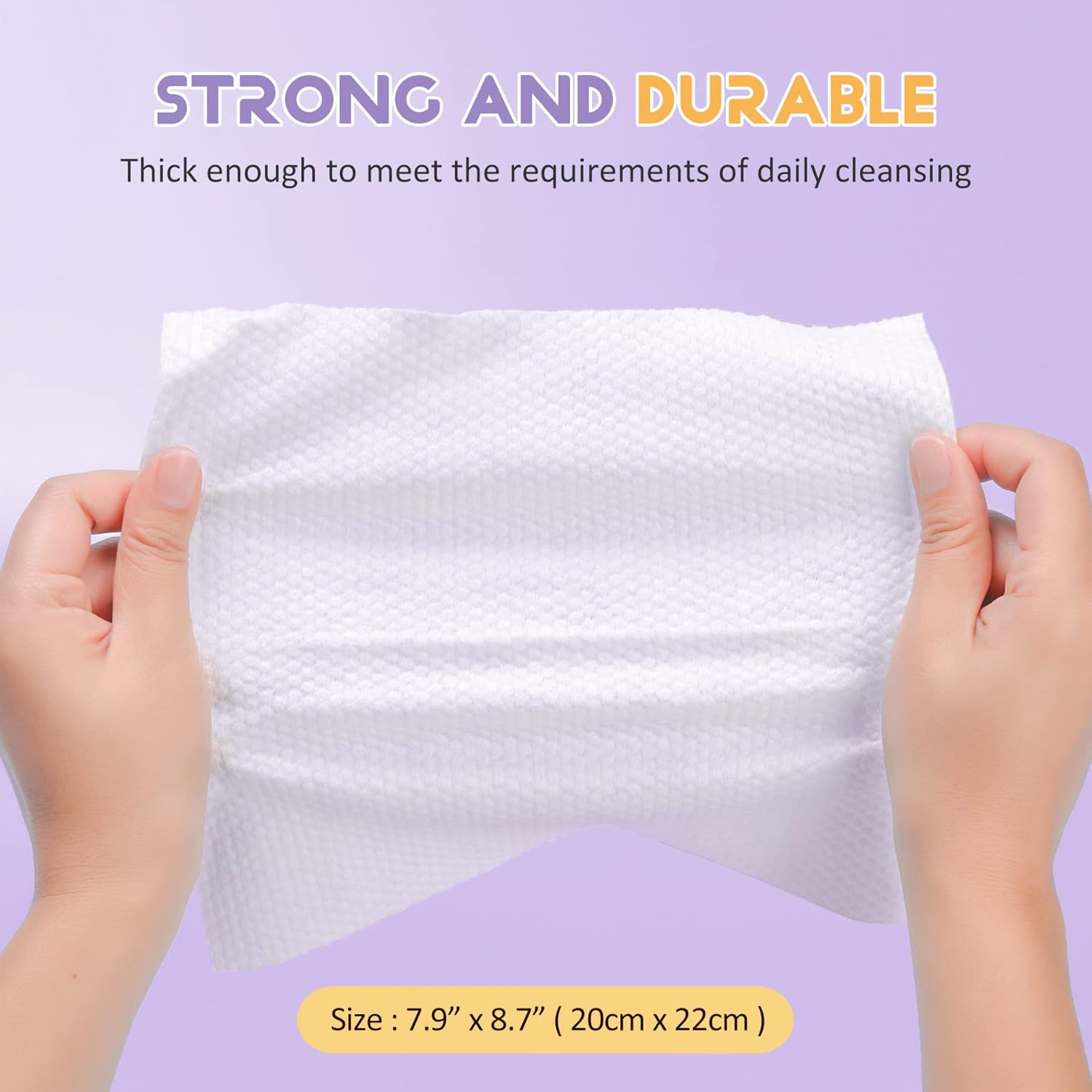Primpro 100 Count Biodegradable Face Towels