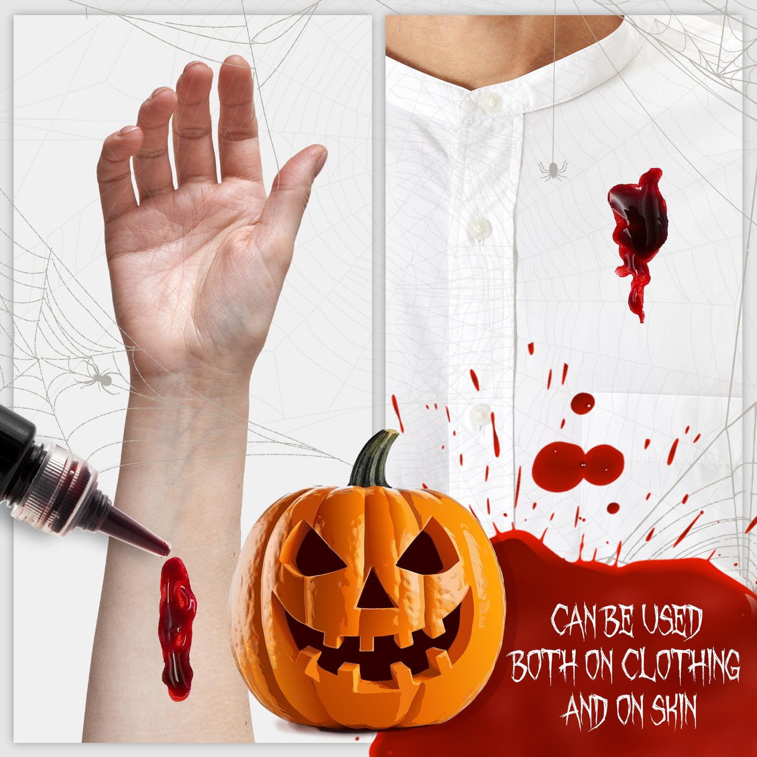 Festicy Premium Fake Blood for Halloween Carnival 1