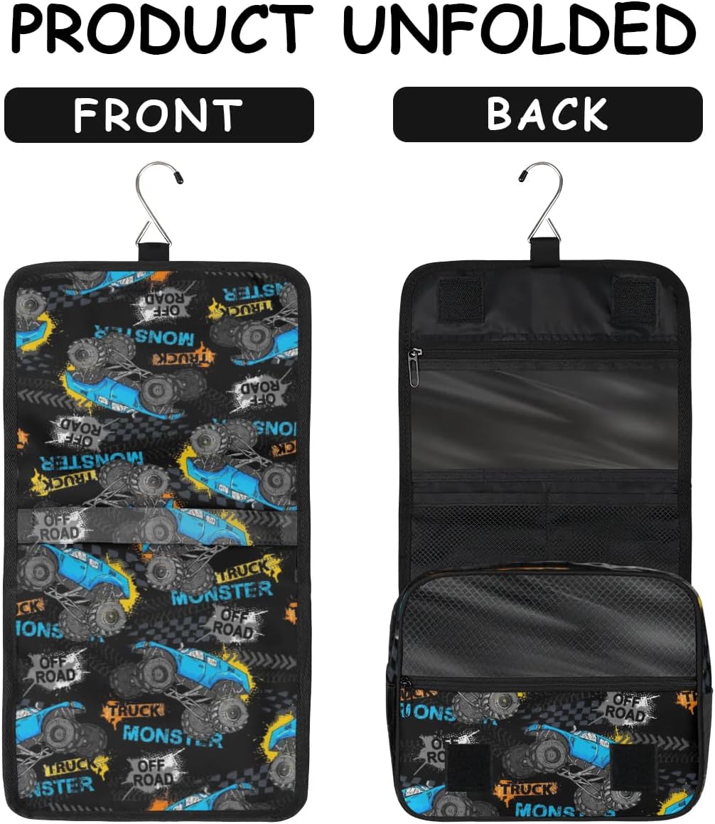 Durable Hanging Travel Toiletry Bag for Kids Women Men