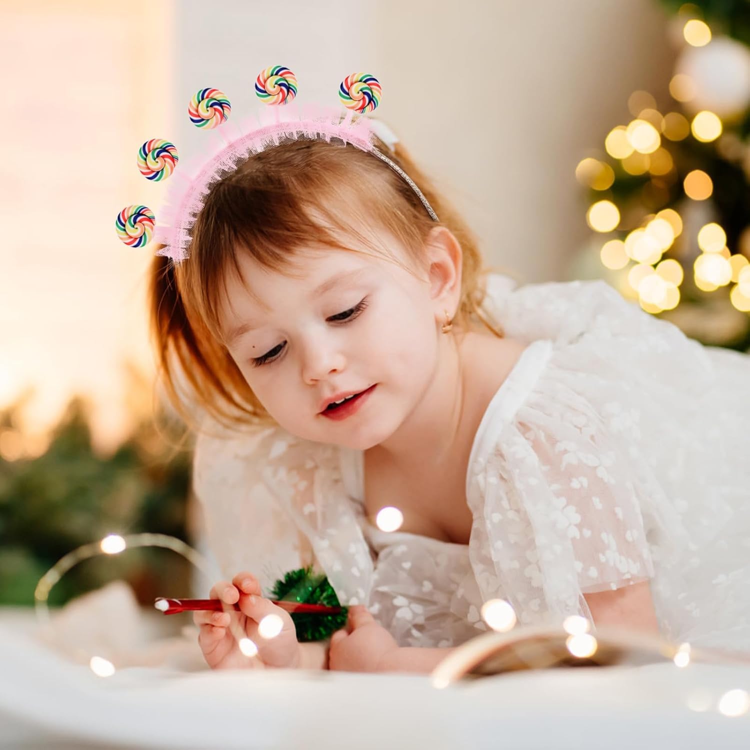 COHEALI Cute Lollipop Headband Hair Accessory