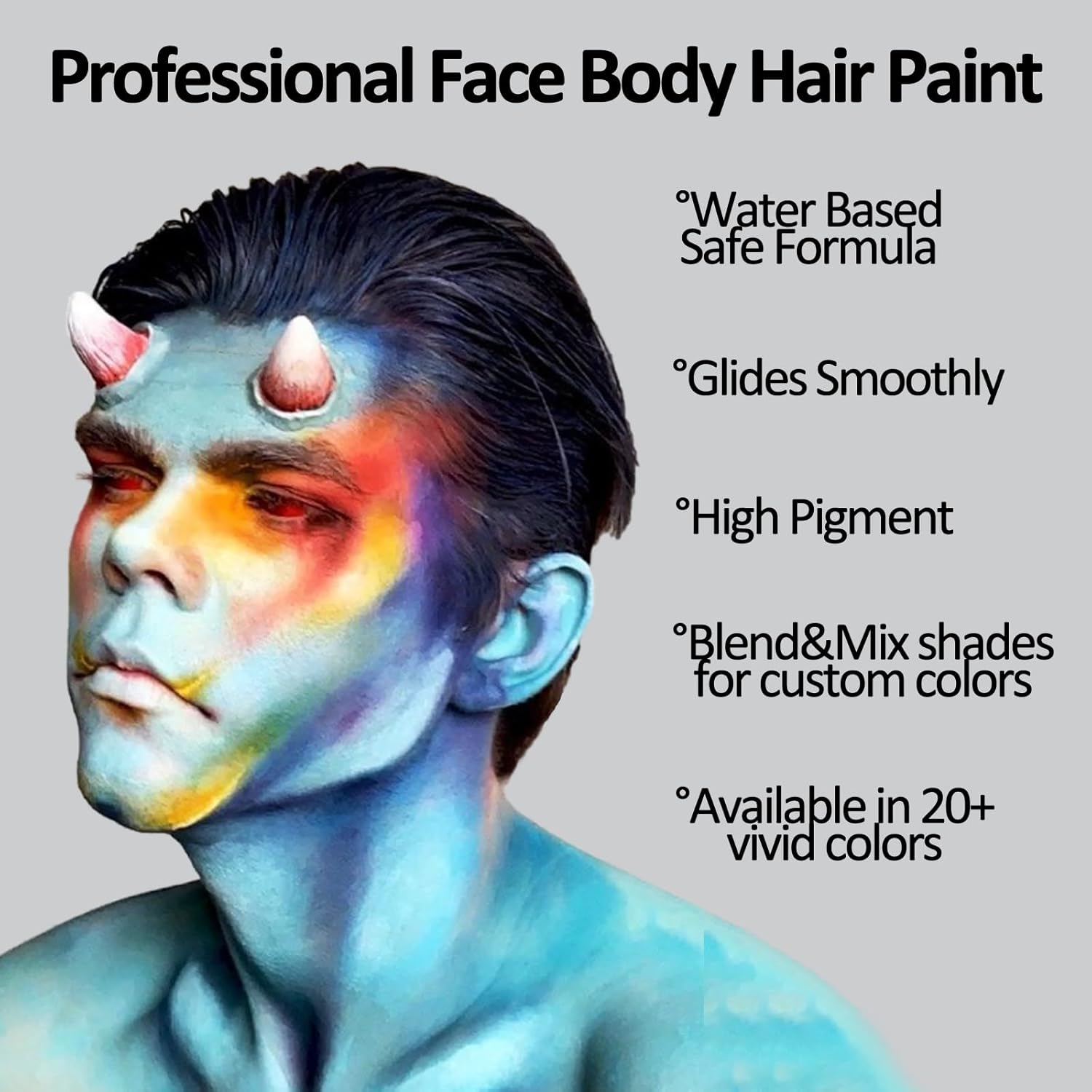 Mysense Pearl Gold Face Body Hair Paint Stick 05oz 1