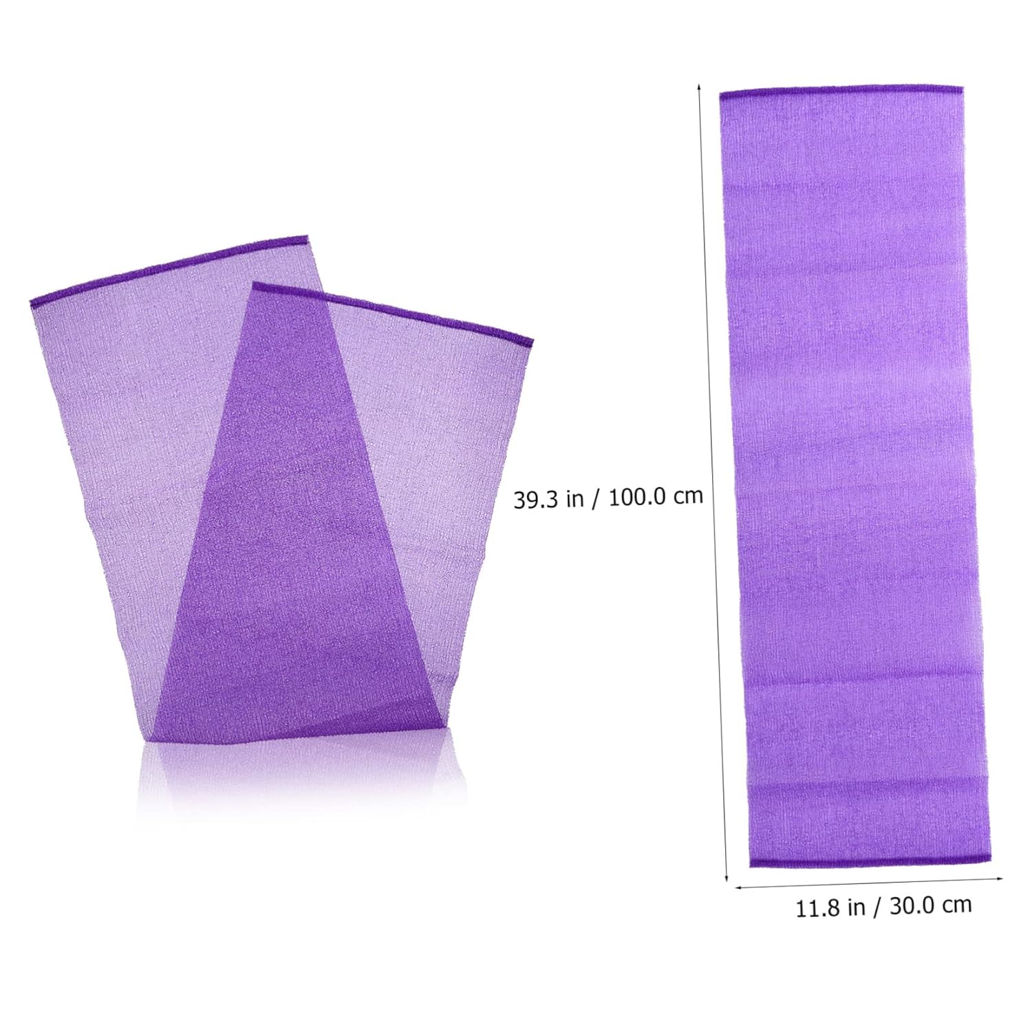 VINTORKY Exfoliating Nylon Washcloths for Shower