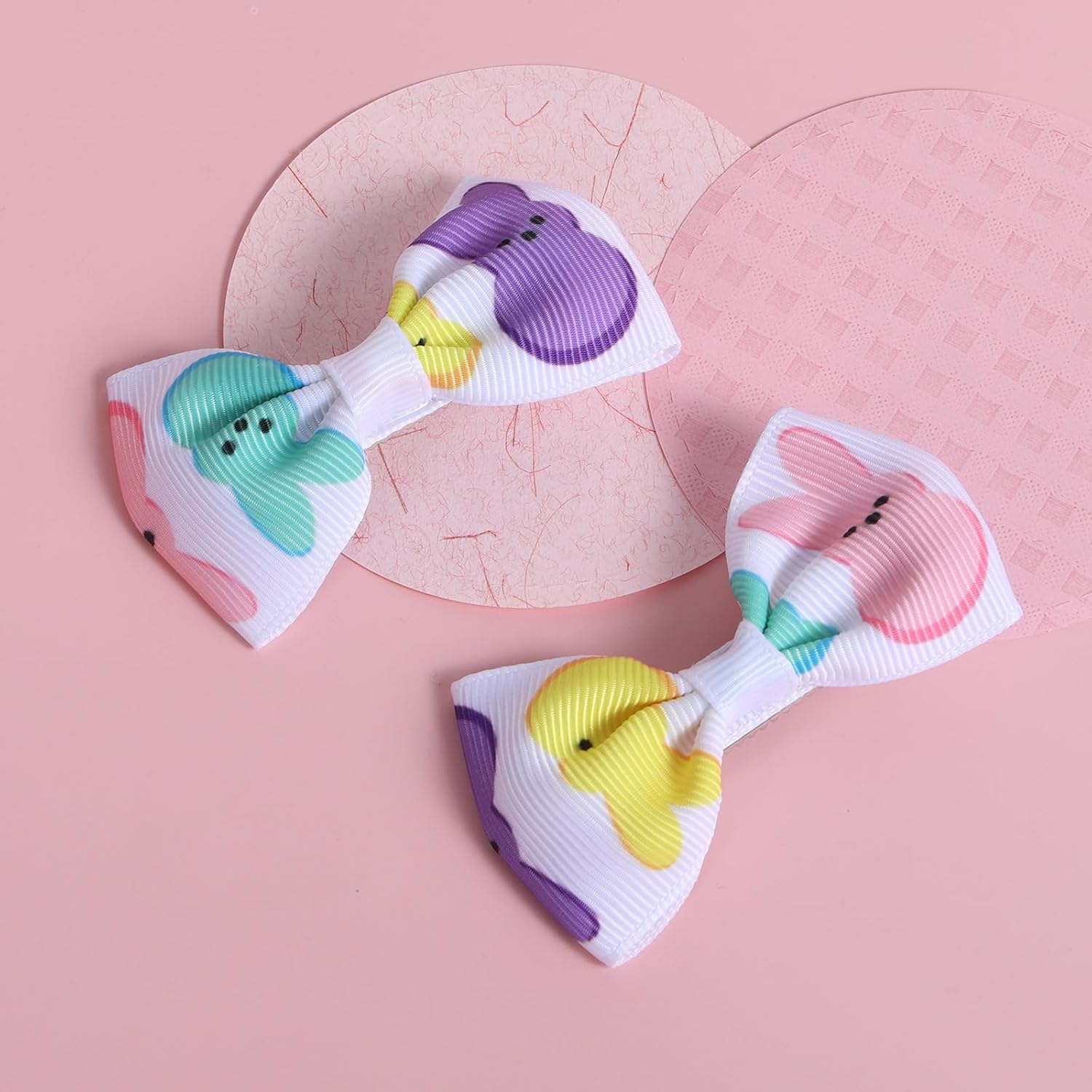 Cassid 4 Pack Easter Bunny Hair Bows 1
