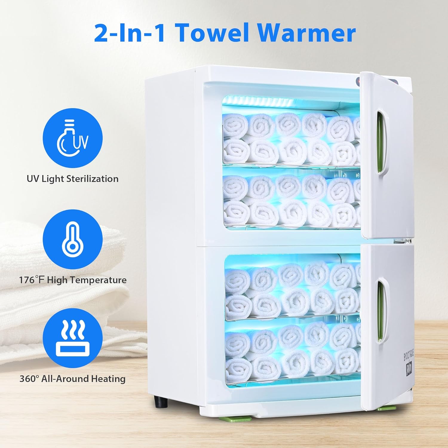 BYOOTIQUE Hot Towel Warmer Cabinet 46L