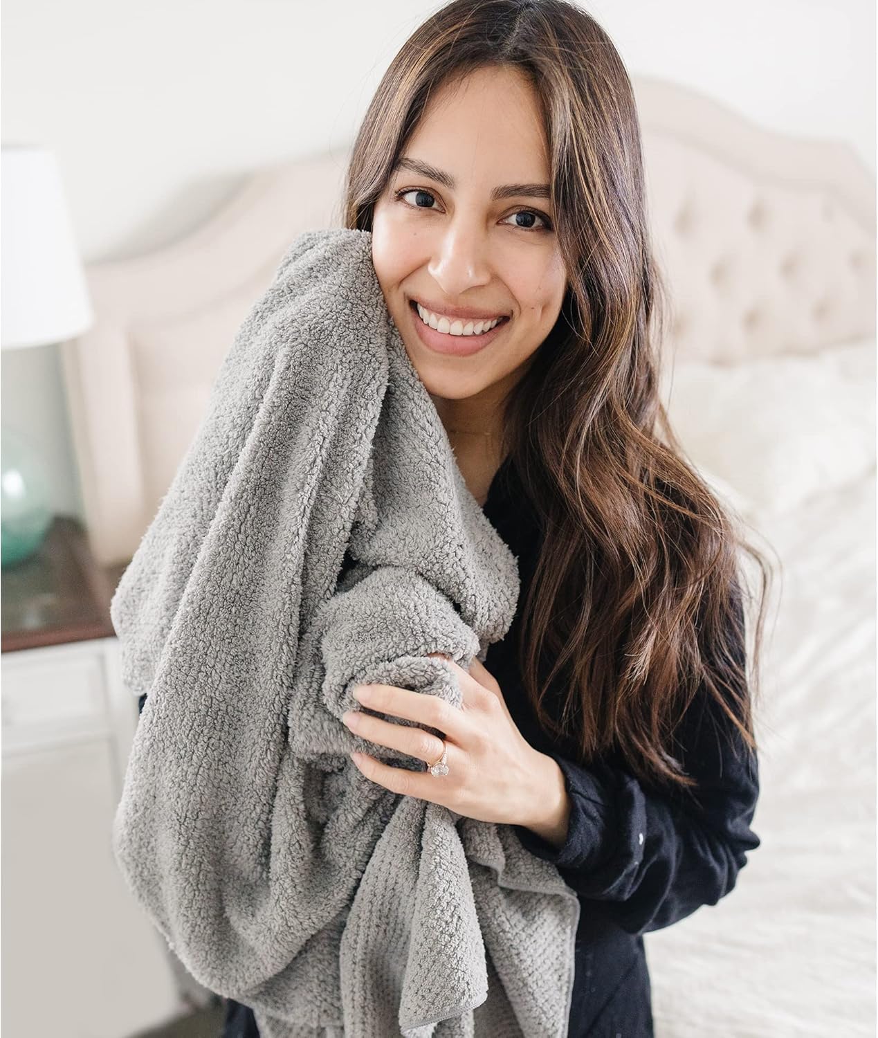 ROLSHOL 2 Pack Microfiber Hair Towels for Women