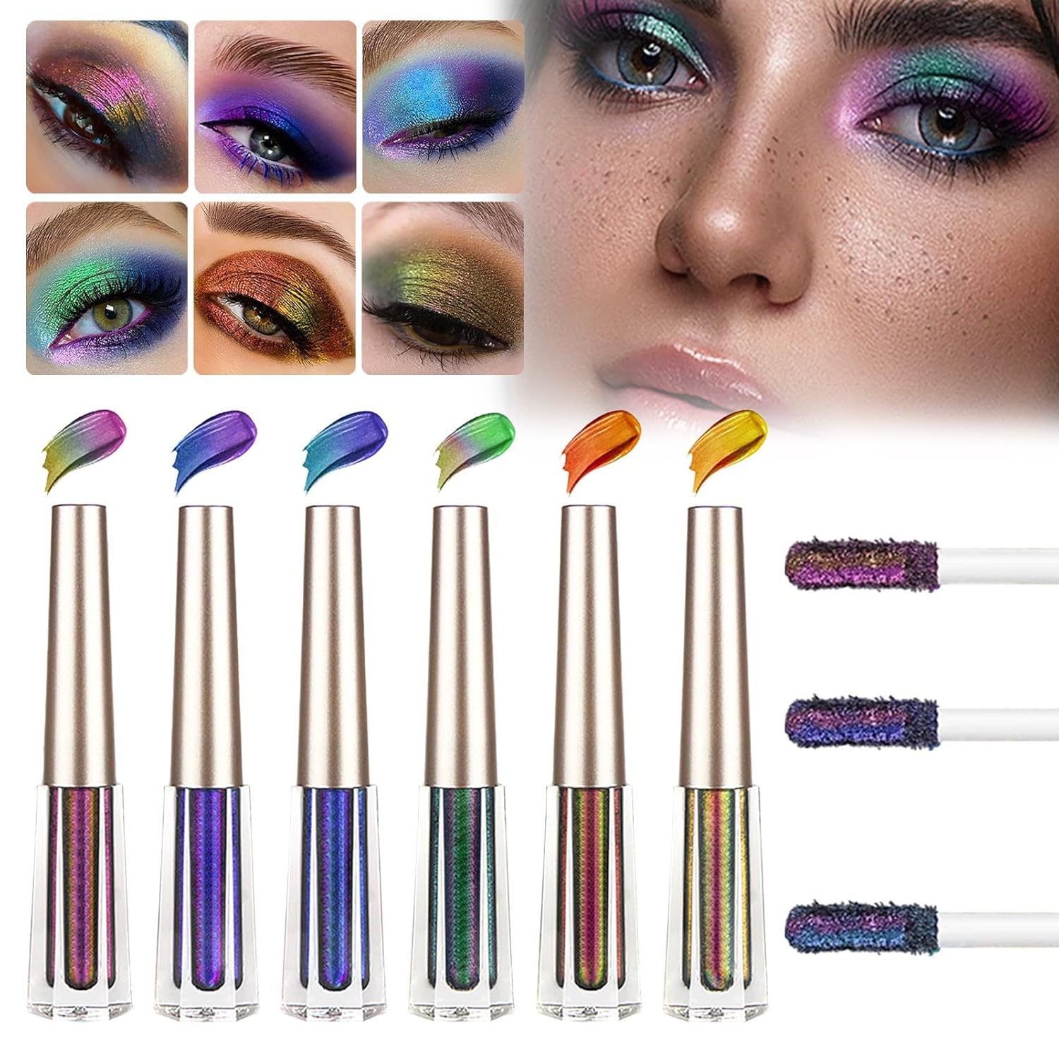 Glitter Eyeshadow Liquid Multi Looks 3ml Costume Makeup