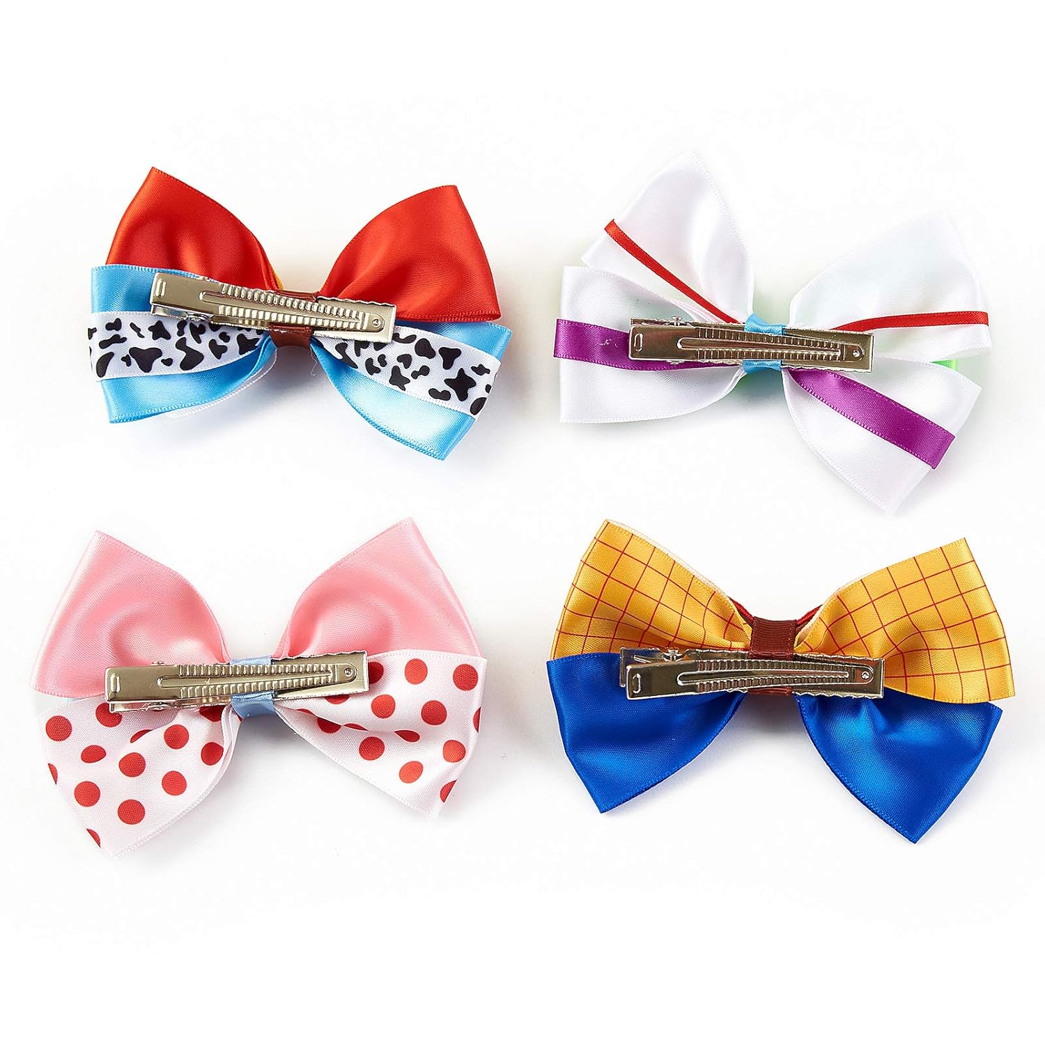 JiaDuo 4pcs Cartoon Hair Clips for Girls and Women