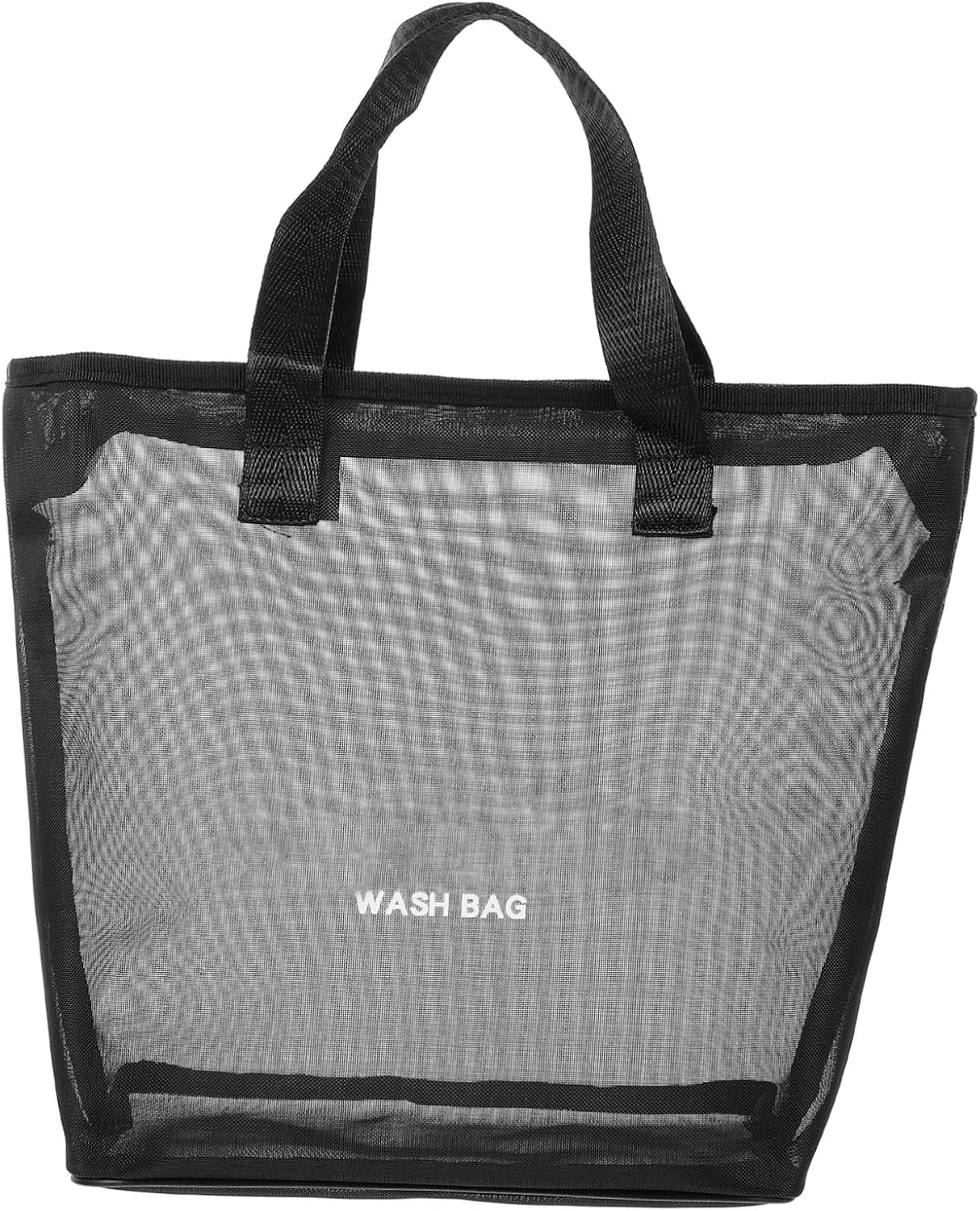 Mobestech Portable Mesh Shower Organizer Bag for Toiletries and Travel