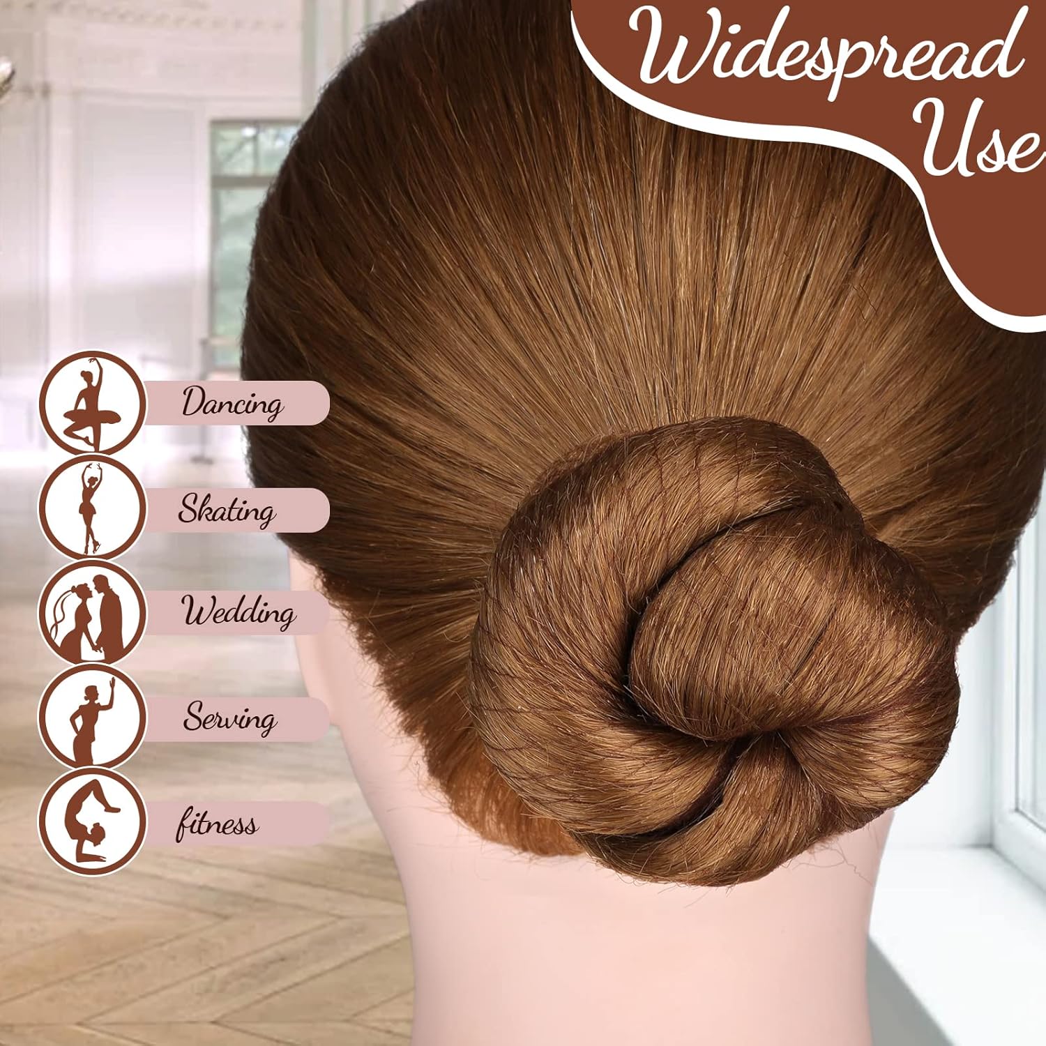 Fandamei Hair Accessories Set 20PCS 40PCS Brown